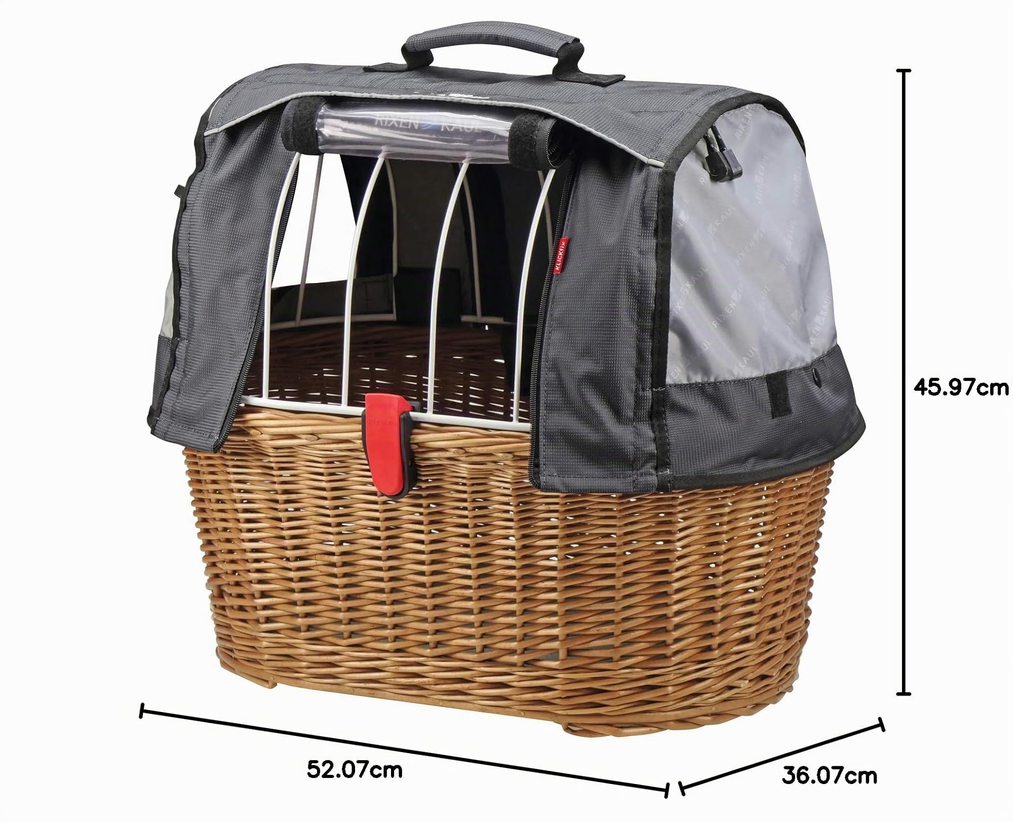 Rixen & Kaul KLICKfix Doggy Basket Plus KorbKlip Hunde Fahrradkorb