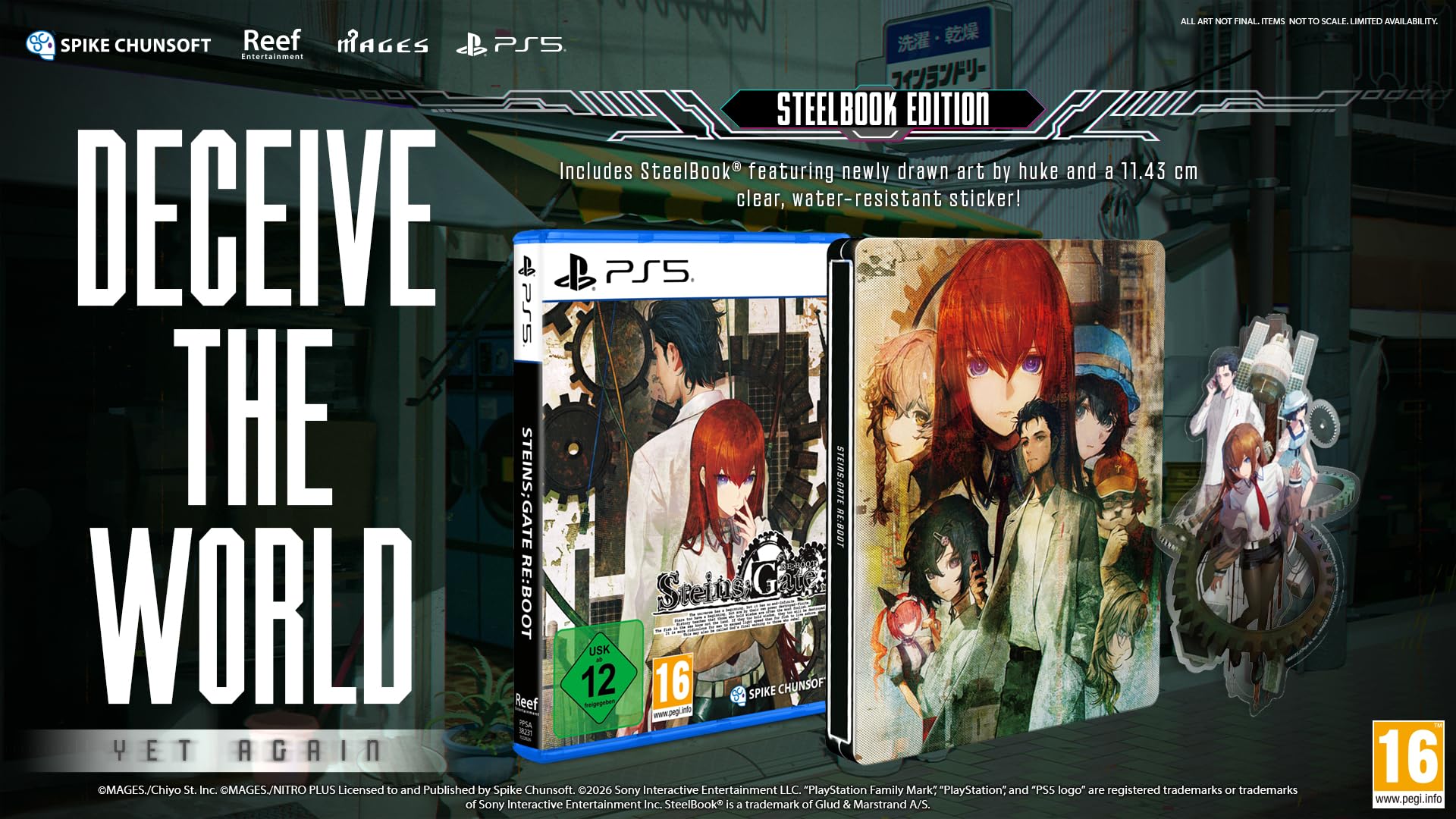 STEINS;GATE RE:BOOT - Steelbook Edition (PS5)
