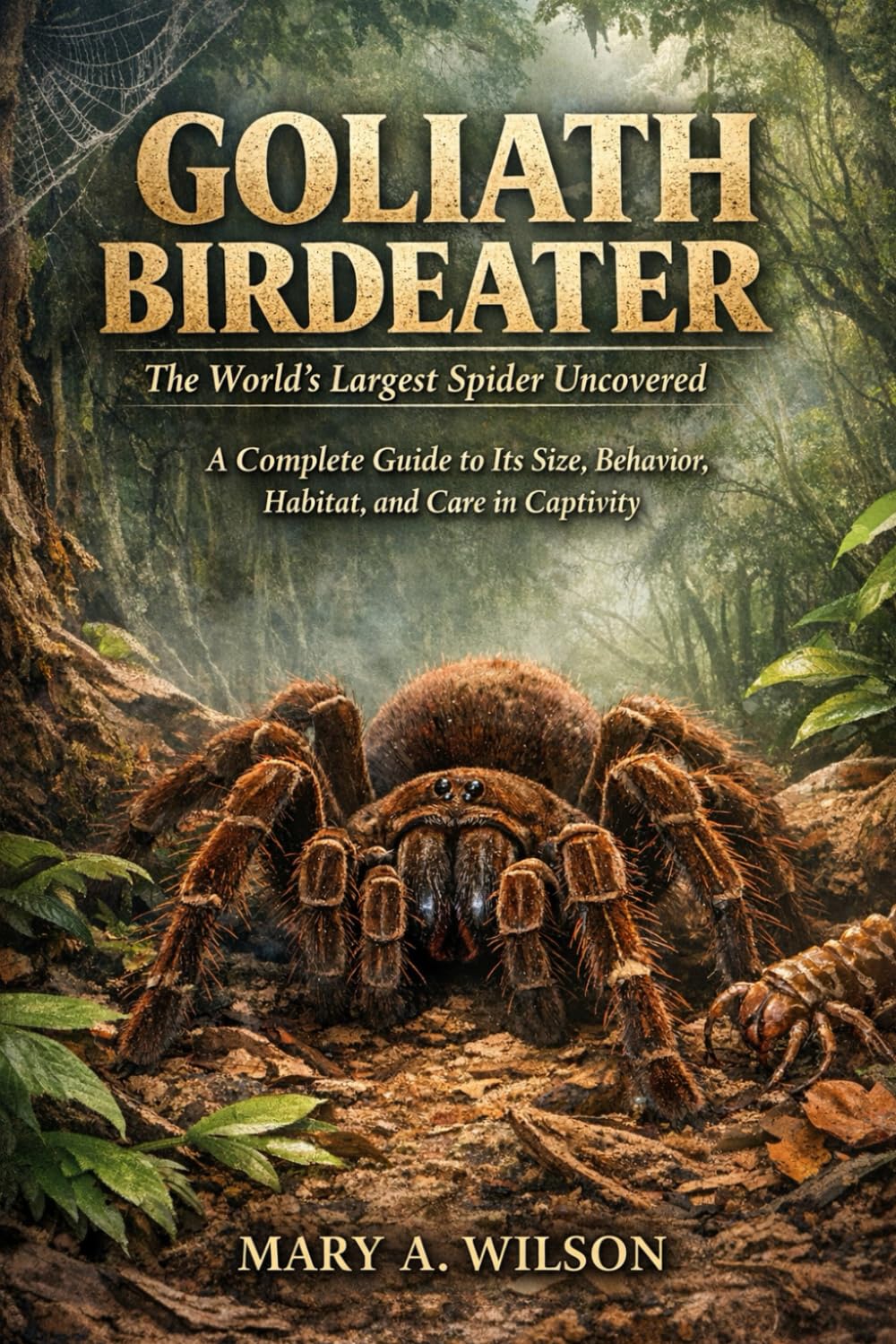 Goliath Birdeater: The World’s Largest Spider Uncovered: A Complete Guide to Its Size, Behavior, Habitat, and Care in Captivity