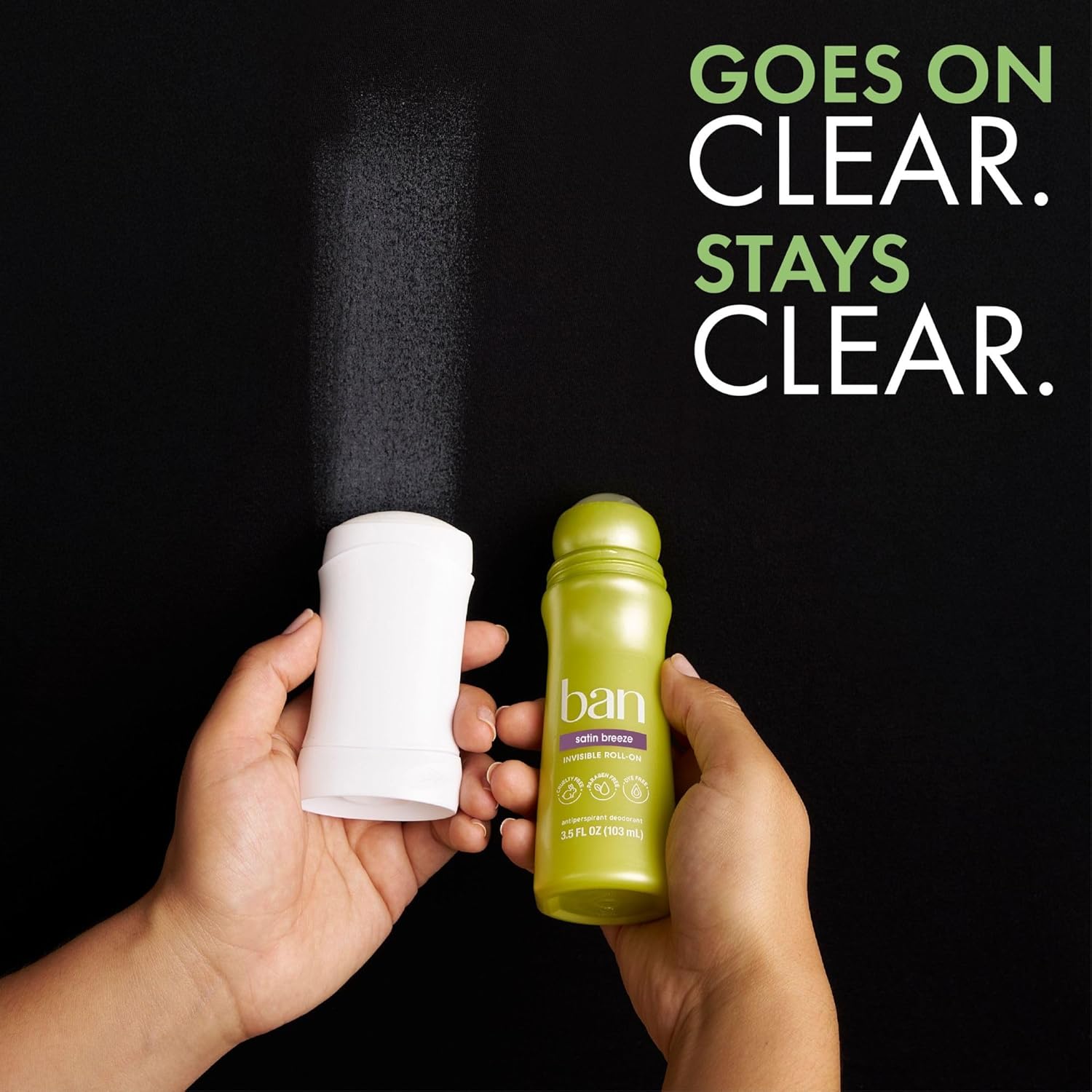 Ban Satin Breeze: 24-Hour Odor & Sweat Defense for All