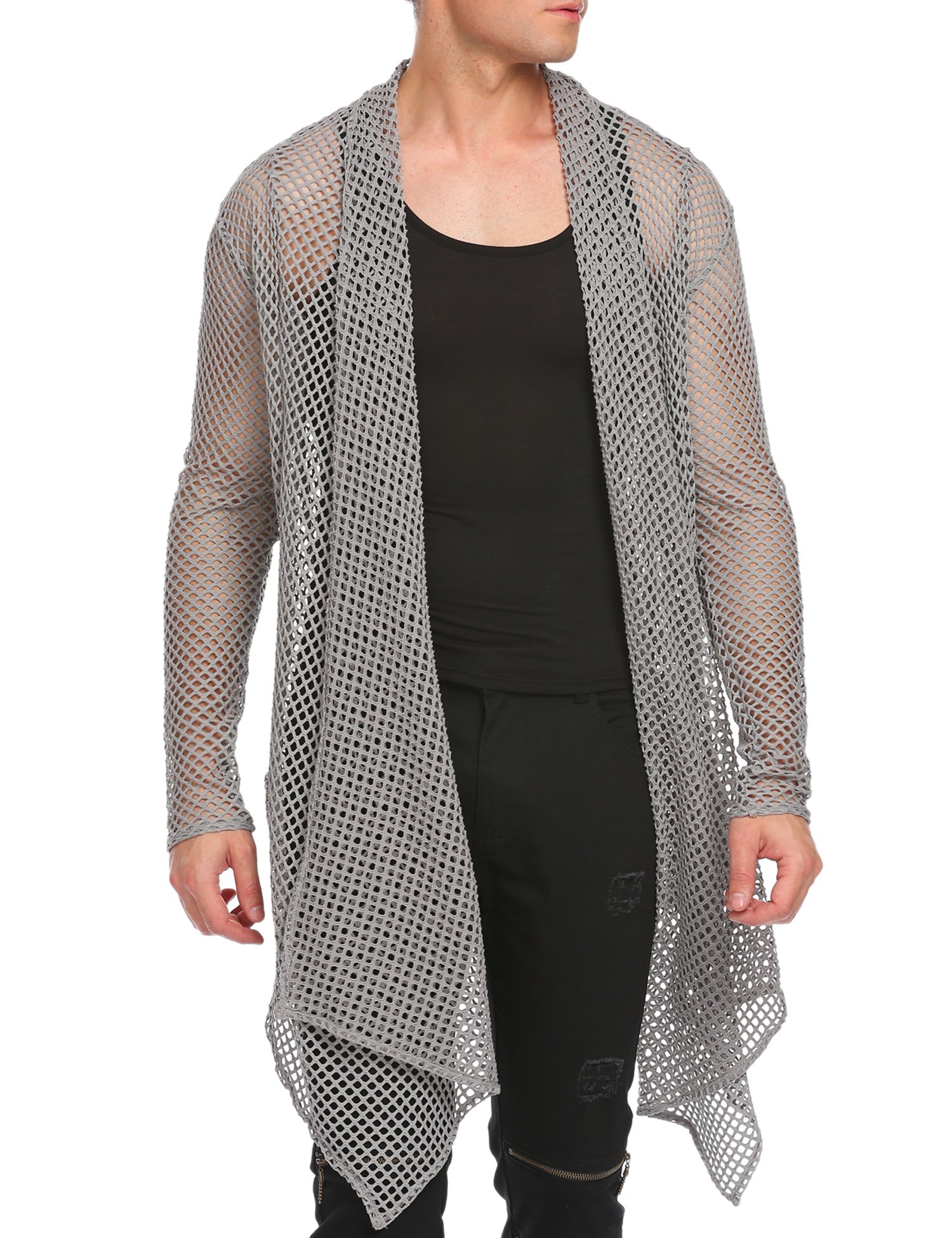 Ruffle Shawl Collar Sleeveless 