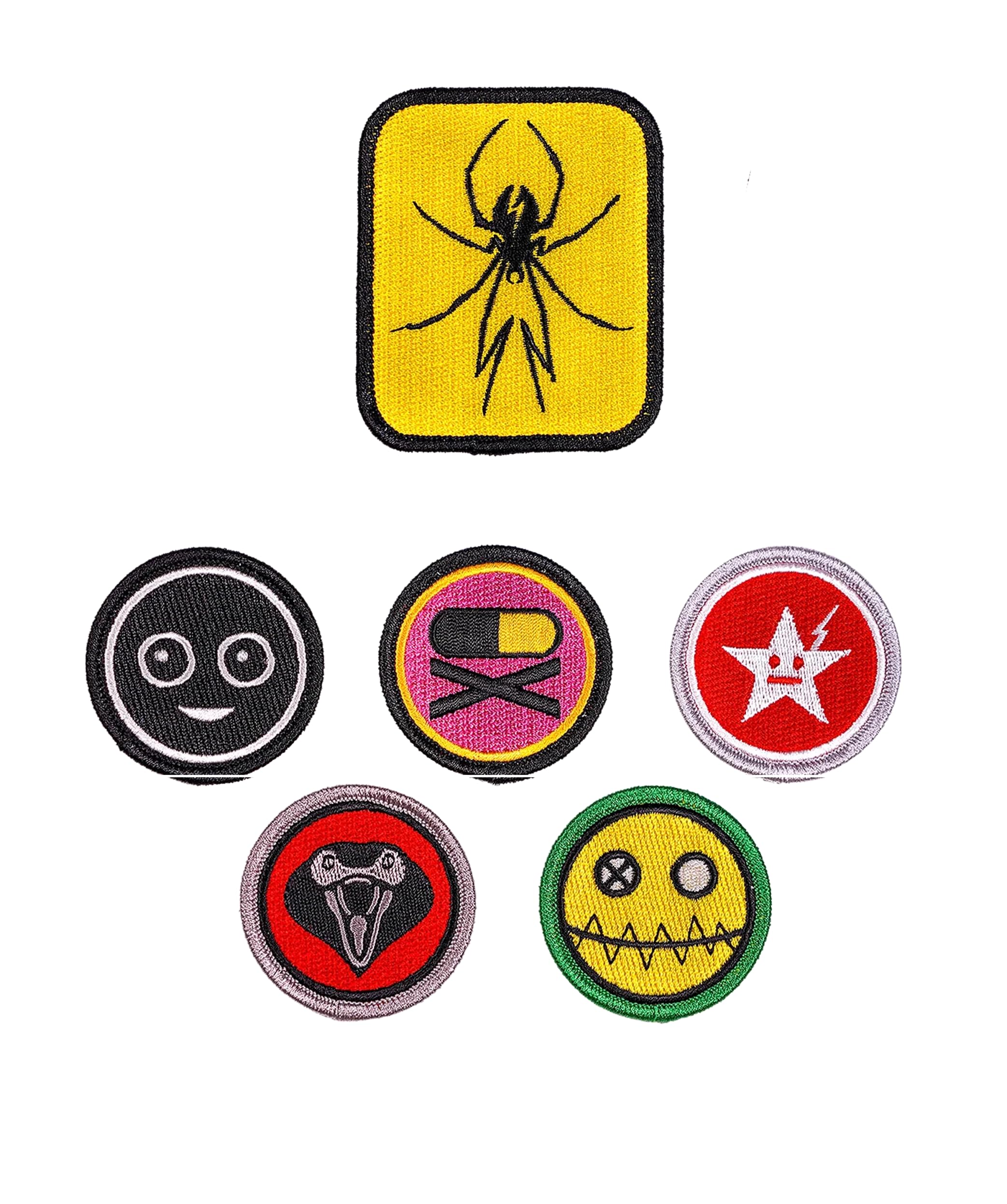 Oxford Pennant Danger Days Embroidered Patch 6-Pack - MCR x