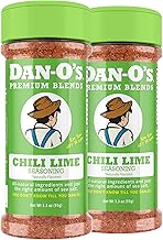Dan-O's Small Chili Lime Seasoning- 2 Pack (3.3 oz Pack of 2)