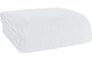 BELIZZI Home 100% Thermal Cotton Blanket