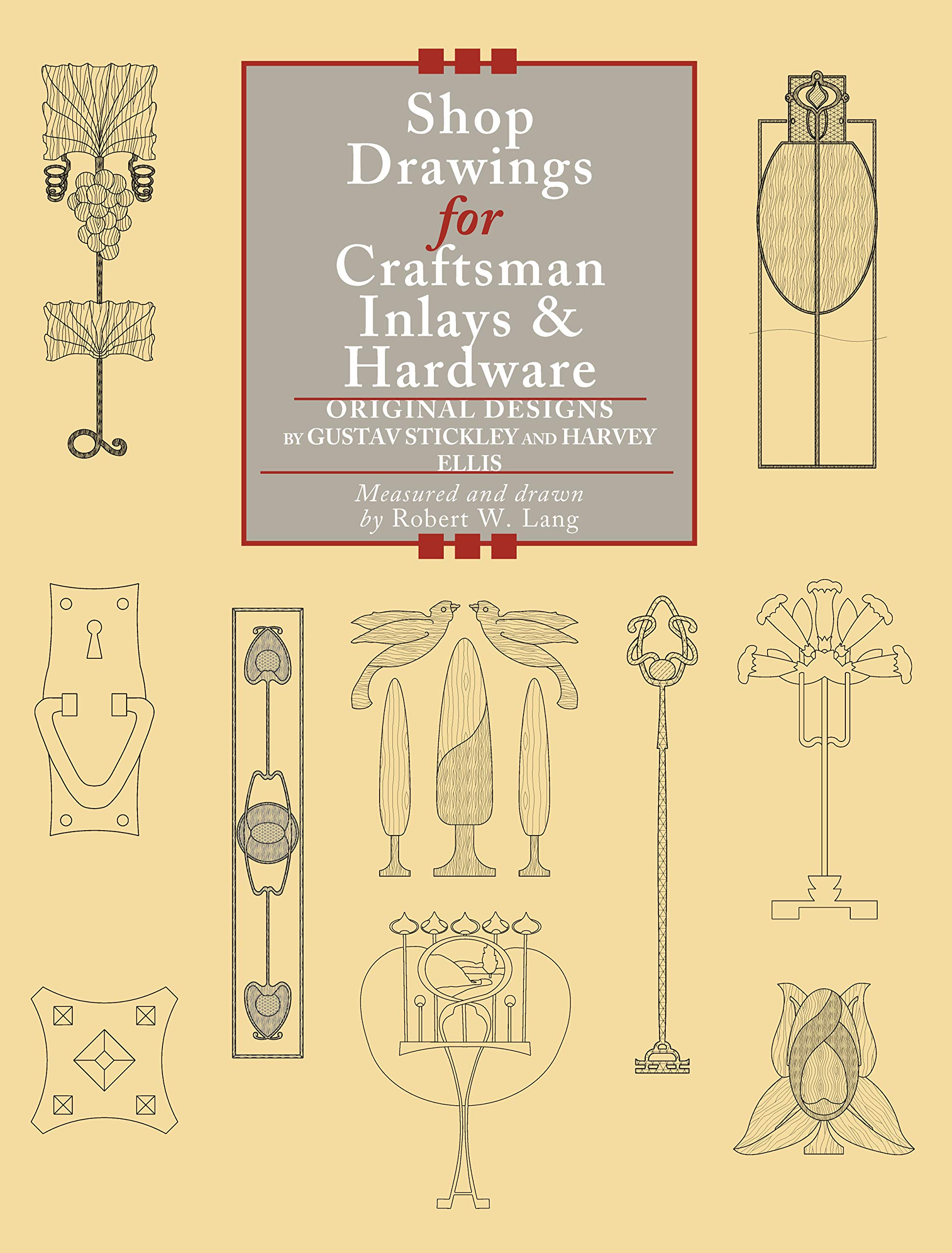 Buy Shop Drawings for Craftsman Inlays and Hardware Original Designs