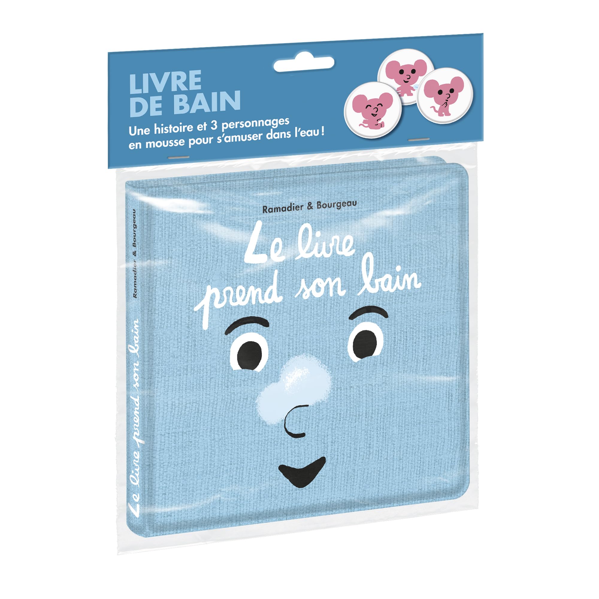 Le livre prend son bain (Livre de bain): Nouvelle édition