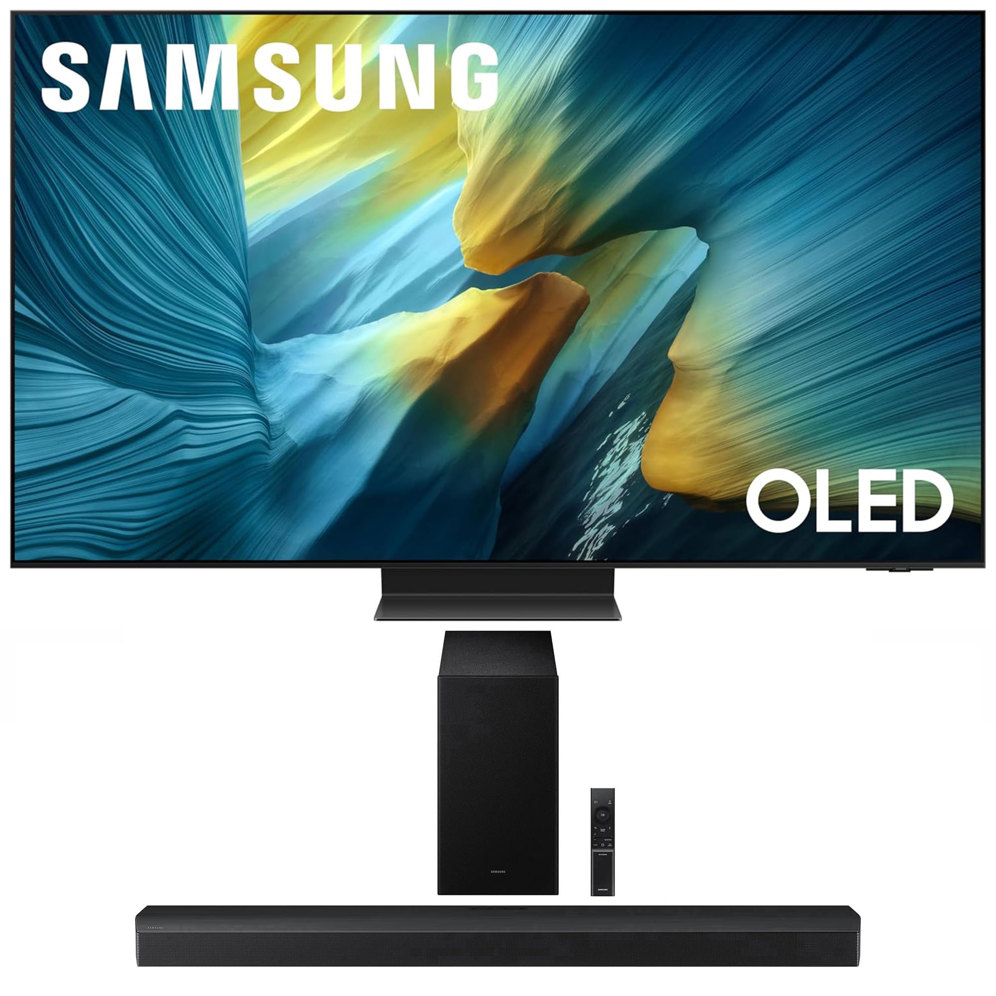 Samsung 4k 液晶テレビ 65インチ　直接引き取り可能です。 Amazon.com: SAMSUNG QN65S95FAFXZA 65 Inch OLED HDR Pro 4K Smart TV