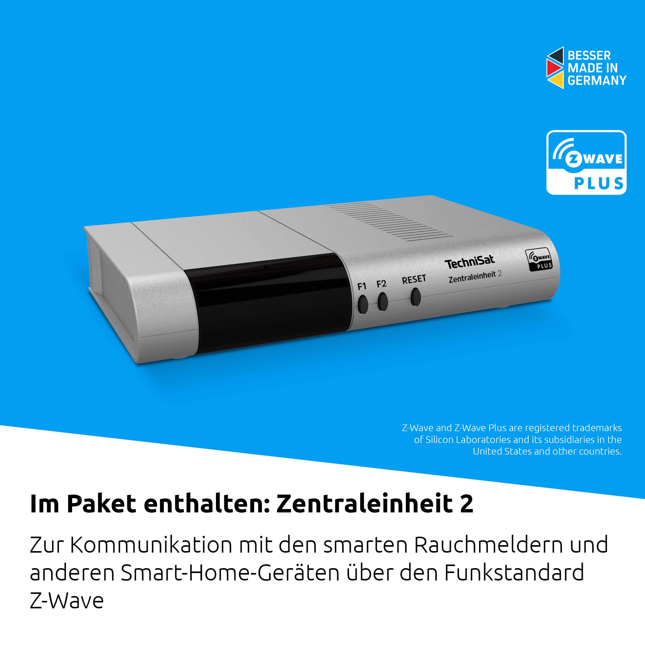 TechniSat Z-Wave Plus Türkontakt 2 (Smart Home Sensor zur Anzeige vom