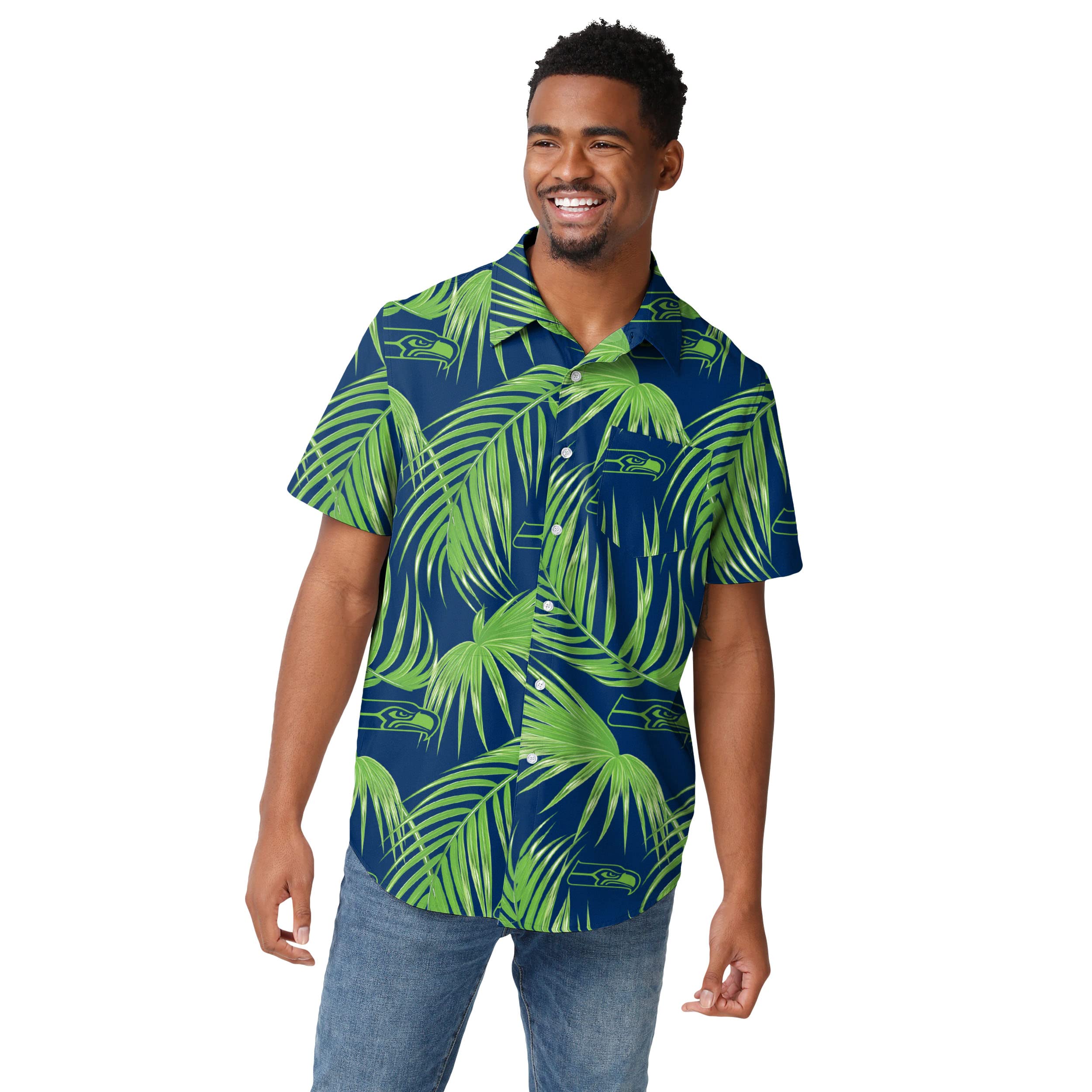 FOCO : Kwiatowa koszula Mężczyźni FLORAL SHIRT (1 w zestawie)