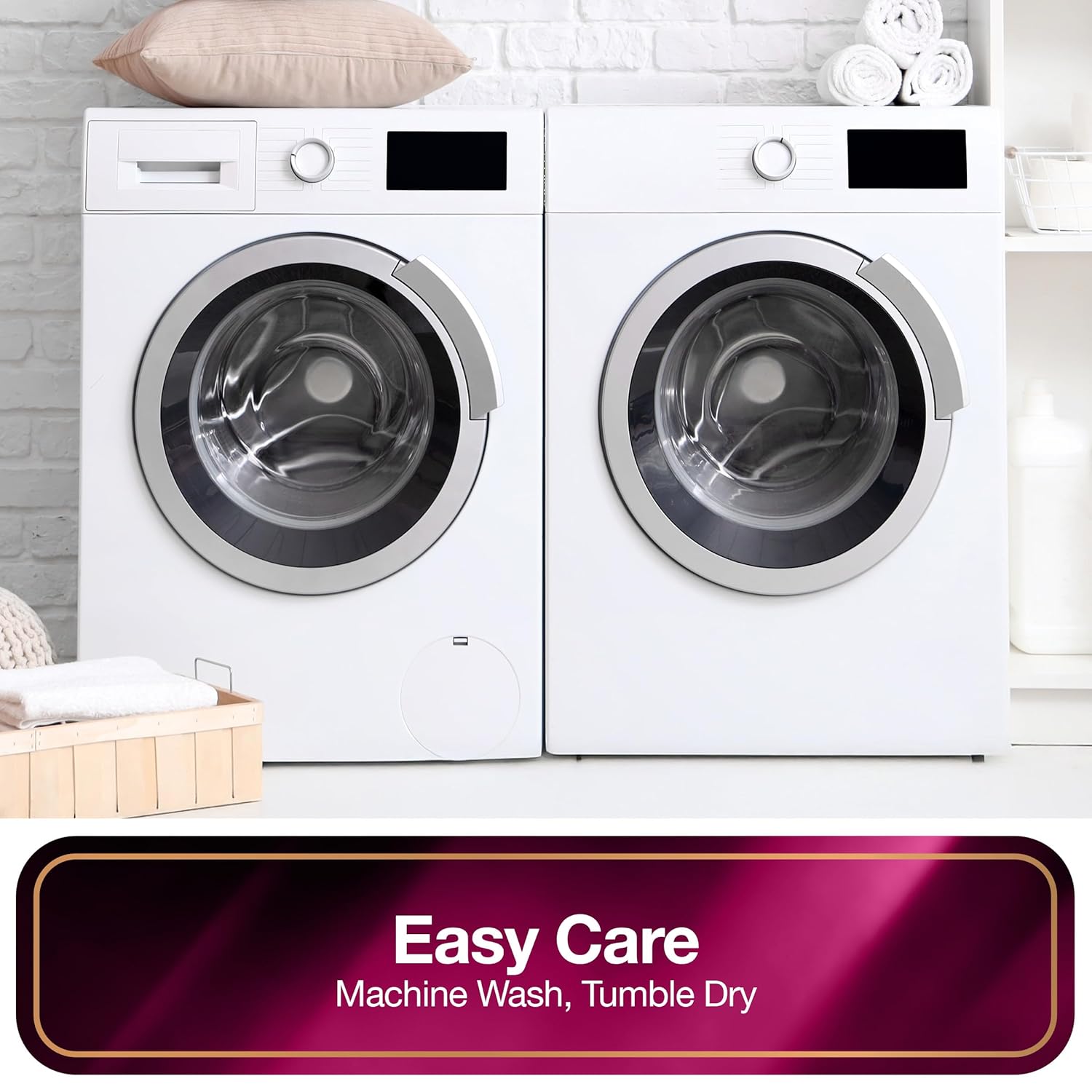 All-in-One Bed Bug Blocker Zippered Boxspring Encasement, Hypoallergenic, Waterproof, Queen, White