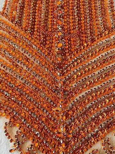 Miniatura 11 de Cuentas de piedras hechas a mano, parches de cristal brillantes para coser en diamantes de imitación, corpiño de encaje, accesorios para decoración