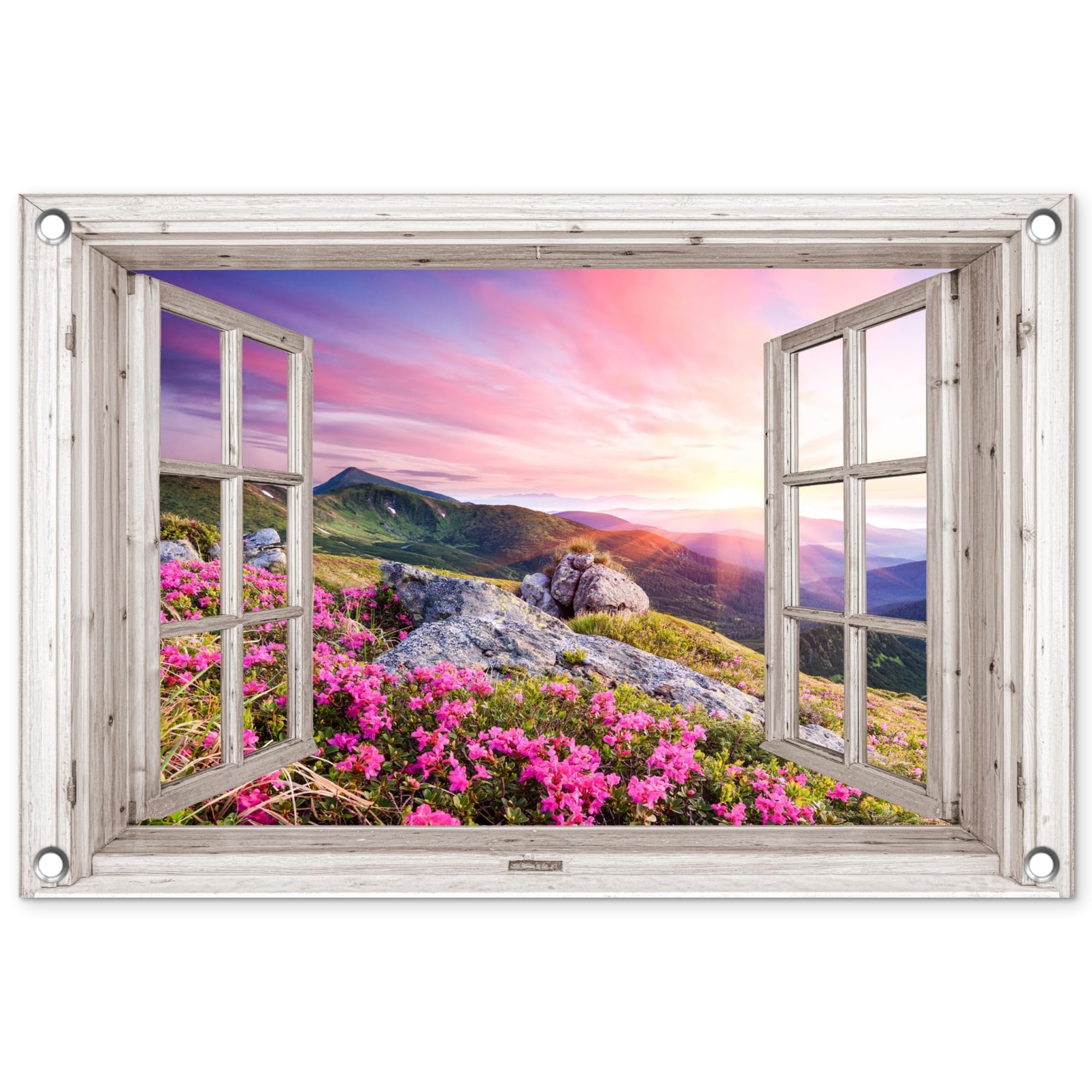 MuchoWow© Garden Decor Balcony Accessories Outdoor Decorations Posters Wall — image 1