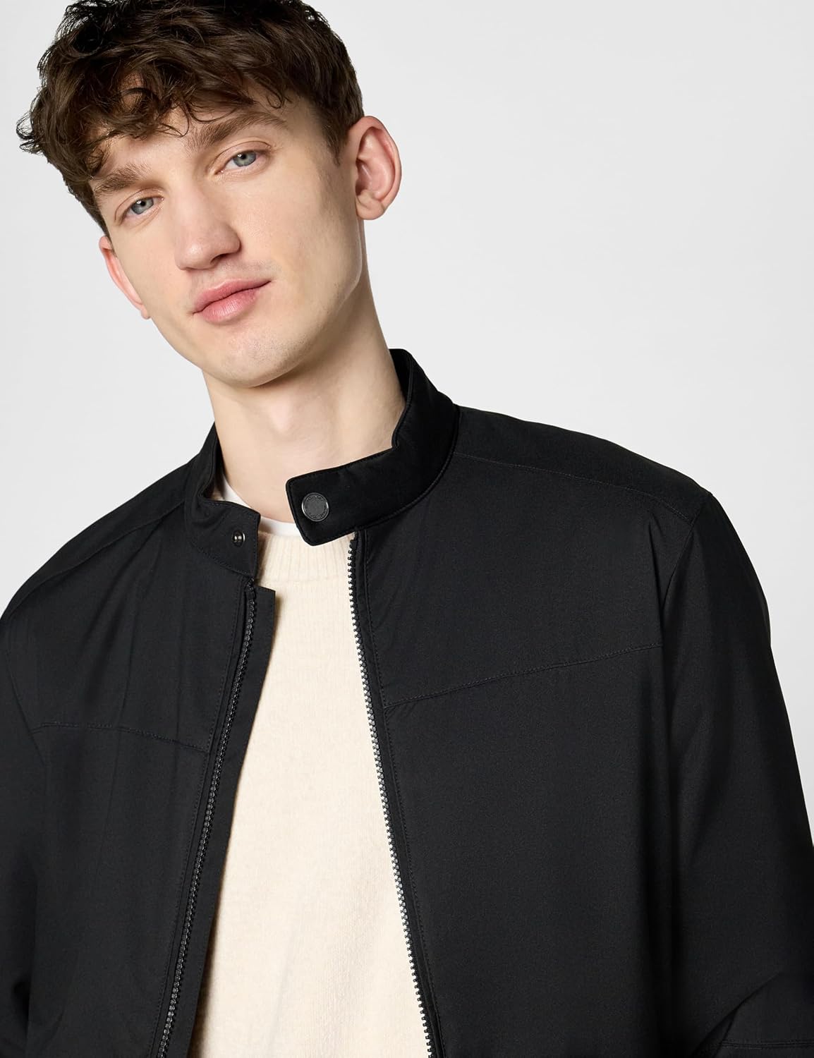 Michael Kors Men's Nylon Racer Jacket - Image 4