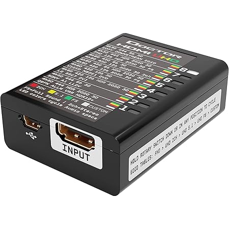 HDFury Dr HDMI 4K | EDID Manager | HDMI Emulator | HDMI Repeater (Up To 164 Feet)