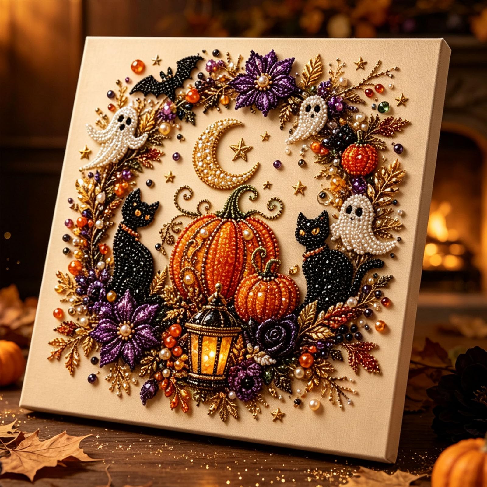 zoocco Halloween Pearl Art Kit for Adults (FF)