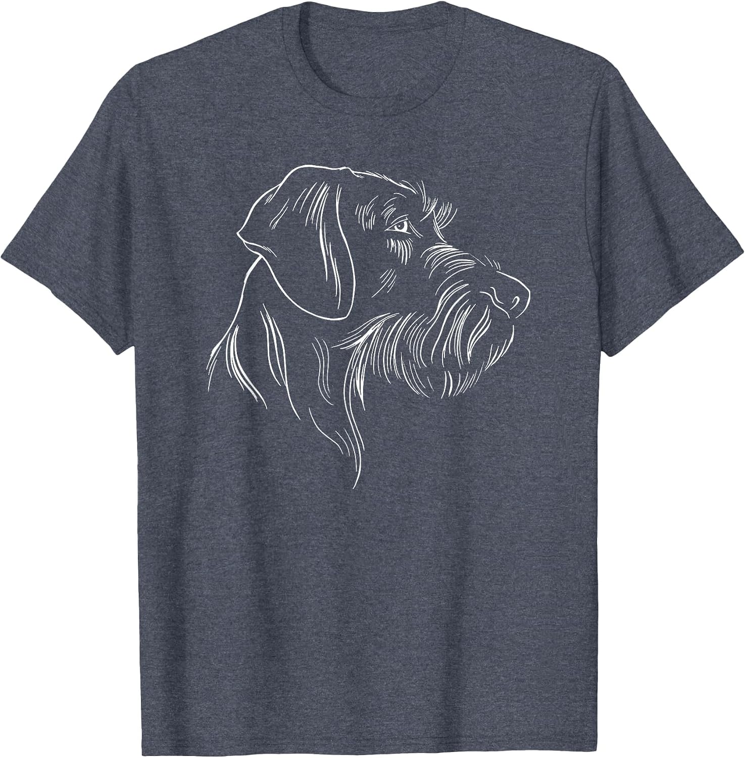 German Wire Hair German Wirehaired Dog T-Shirt image 4