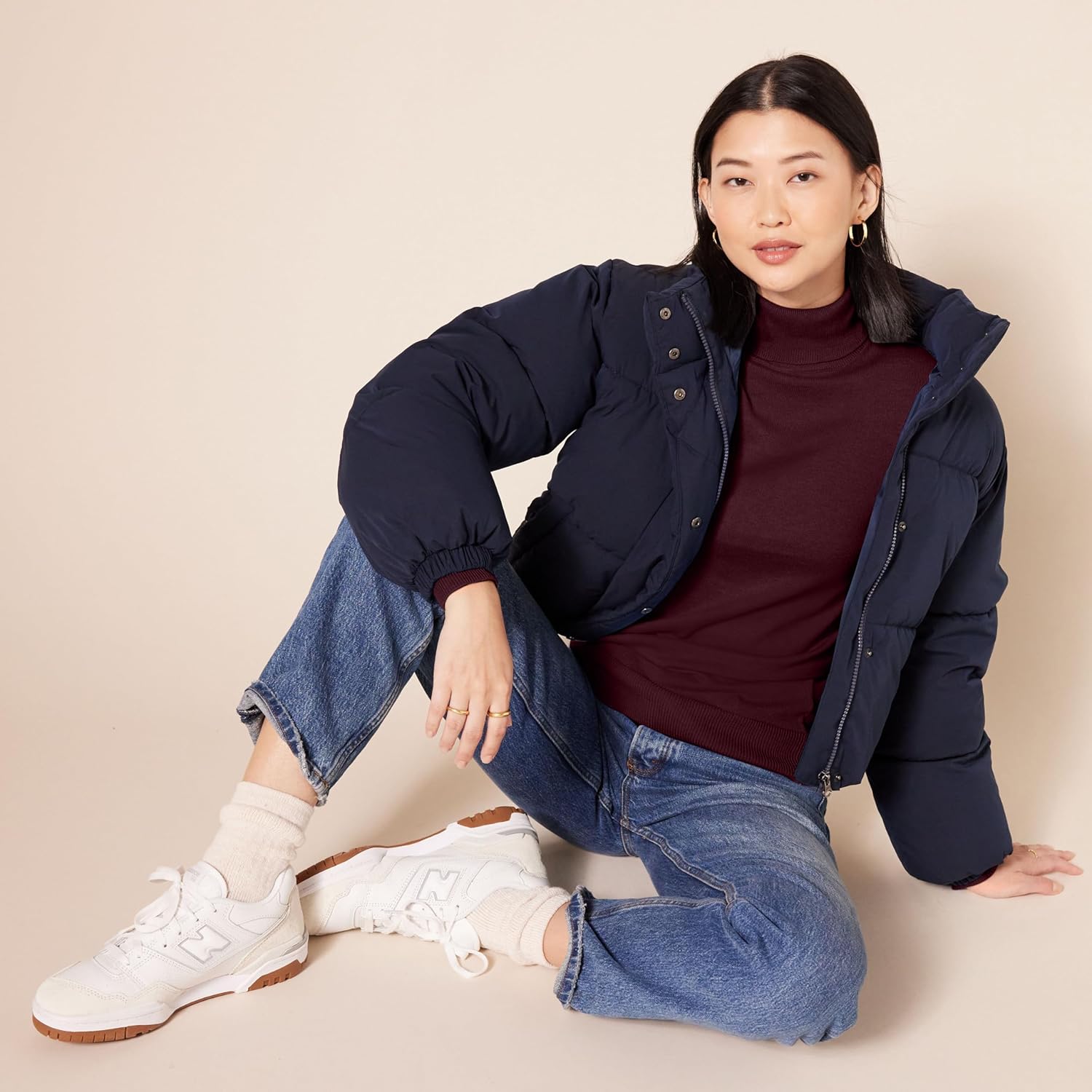 Amazon Essentials Women's Classic-Fit Lightweight Long-Sleeve Turtleneck Sweater (Available in Plus Size) - Image 5