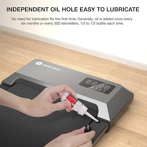 Miniatura 3 de DeerRun Walking Pad, Under Desk Treadmill 2 in1, Mini Treadmill with Remote Control, Walking Pad Treadmill Under Desk, Treadmills for Home Office