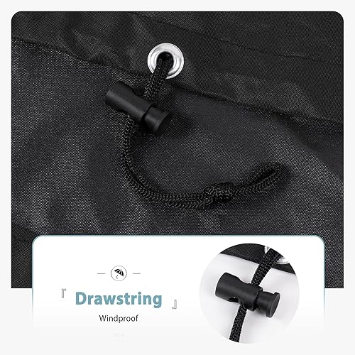 Miniatura 3 de SHINESTAR Cubierta de parrilla de 24 pulgadas para Cuisinart CGG-306, Royal Gourmet de 24 pulgadas, Ninja OG751, Pit Boss 75275 y PB336GS y la