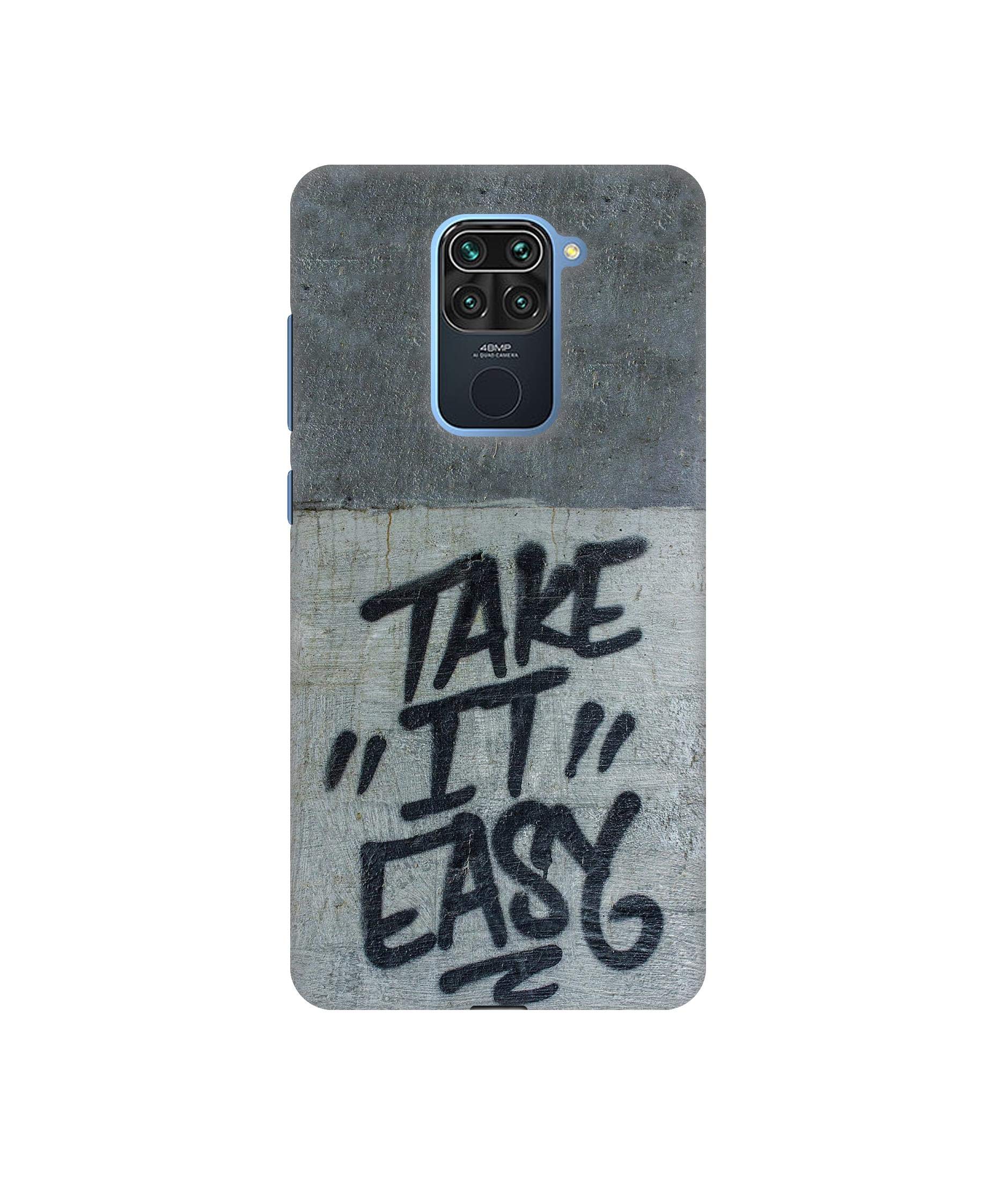 Amazon Brand - Solimo Designer Take It Easy 3D Printed Hard Back Case Mobile Cover for Mi Redmi Note 9 (B08C3KPFSS) Amazon Price History, Amazon Price Tracker