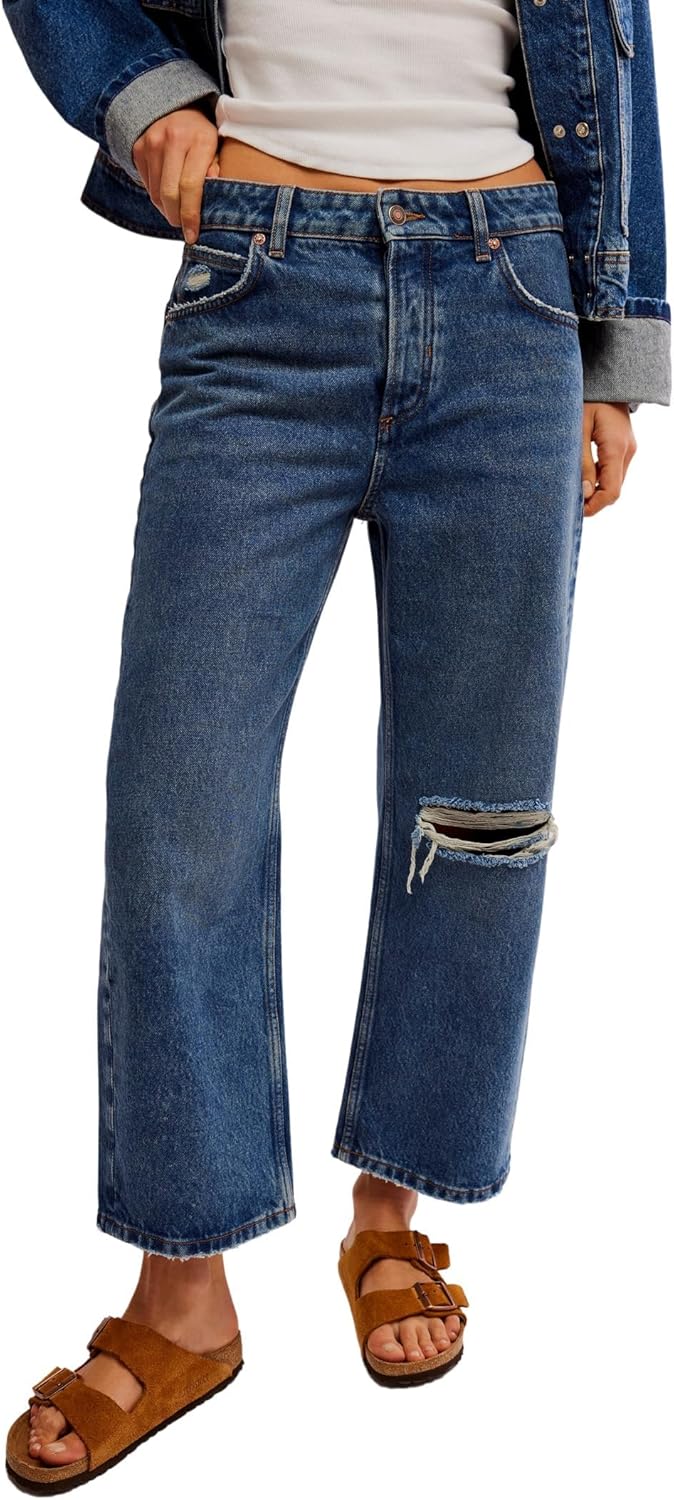 Free People Women's Deep Trance Jeans