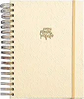Meu plano perfeito, planner sem data, capa creme | Planner 2026