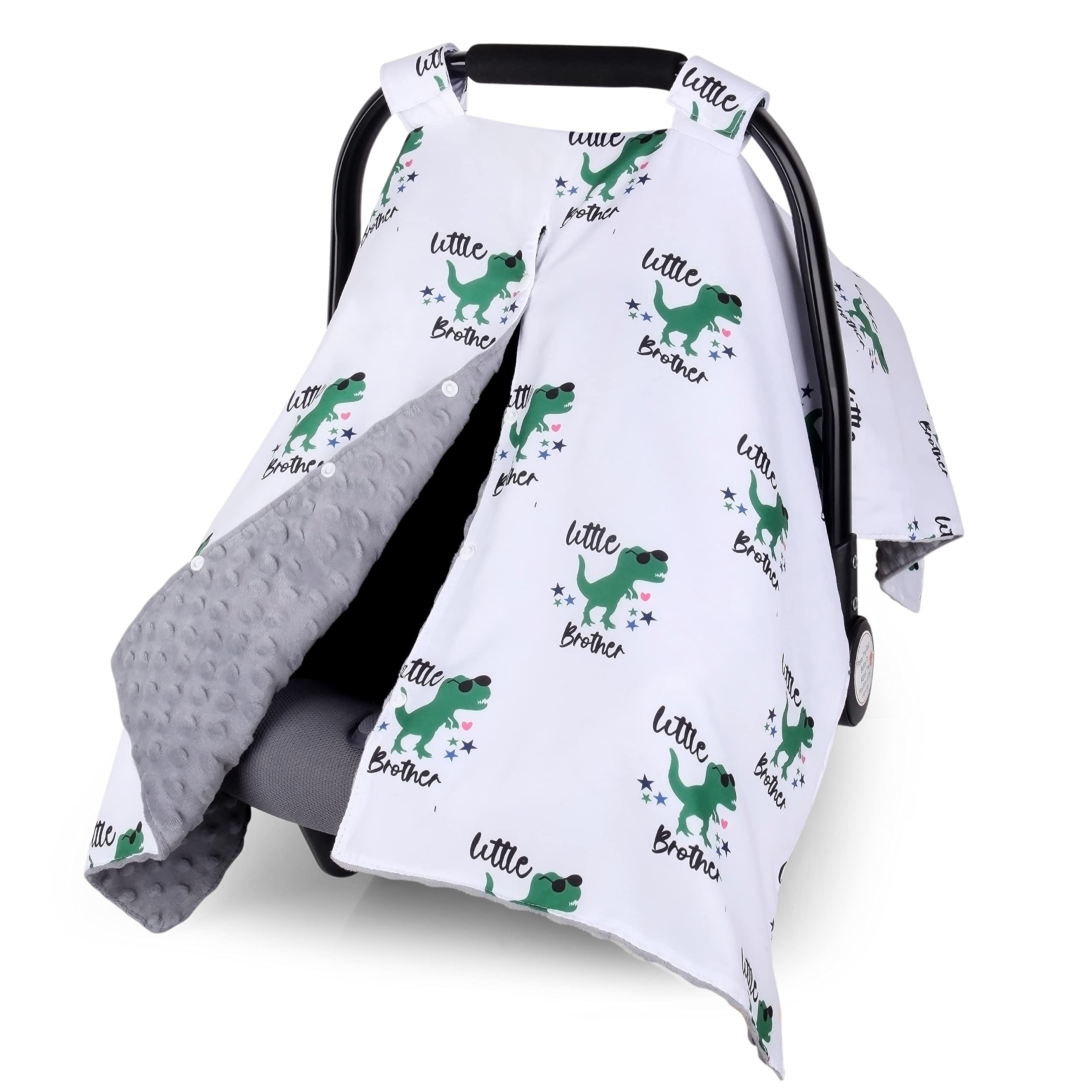 Nursing Pillow Covers & Minky Carseat Canopy, Baby Carseat...