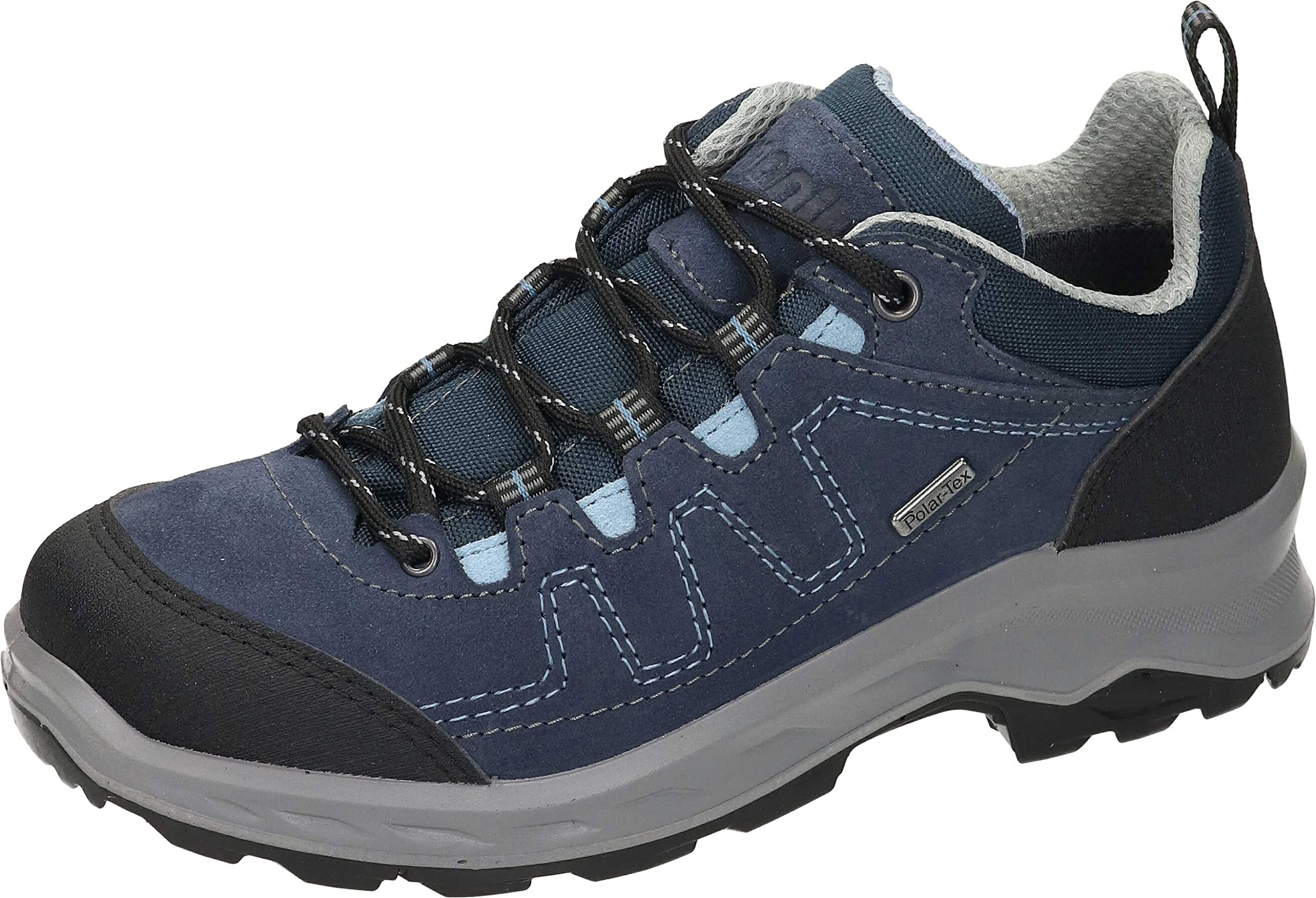 Manitu Unisex Laces Sneaker, Blue, 9 UK