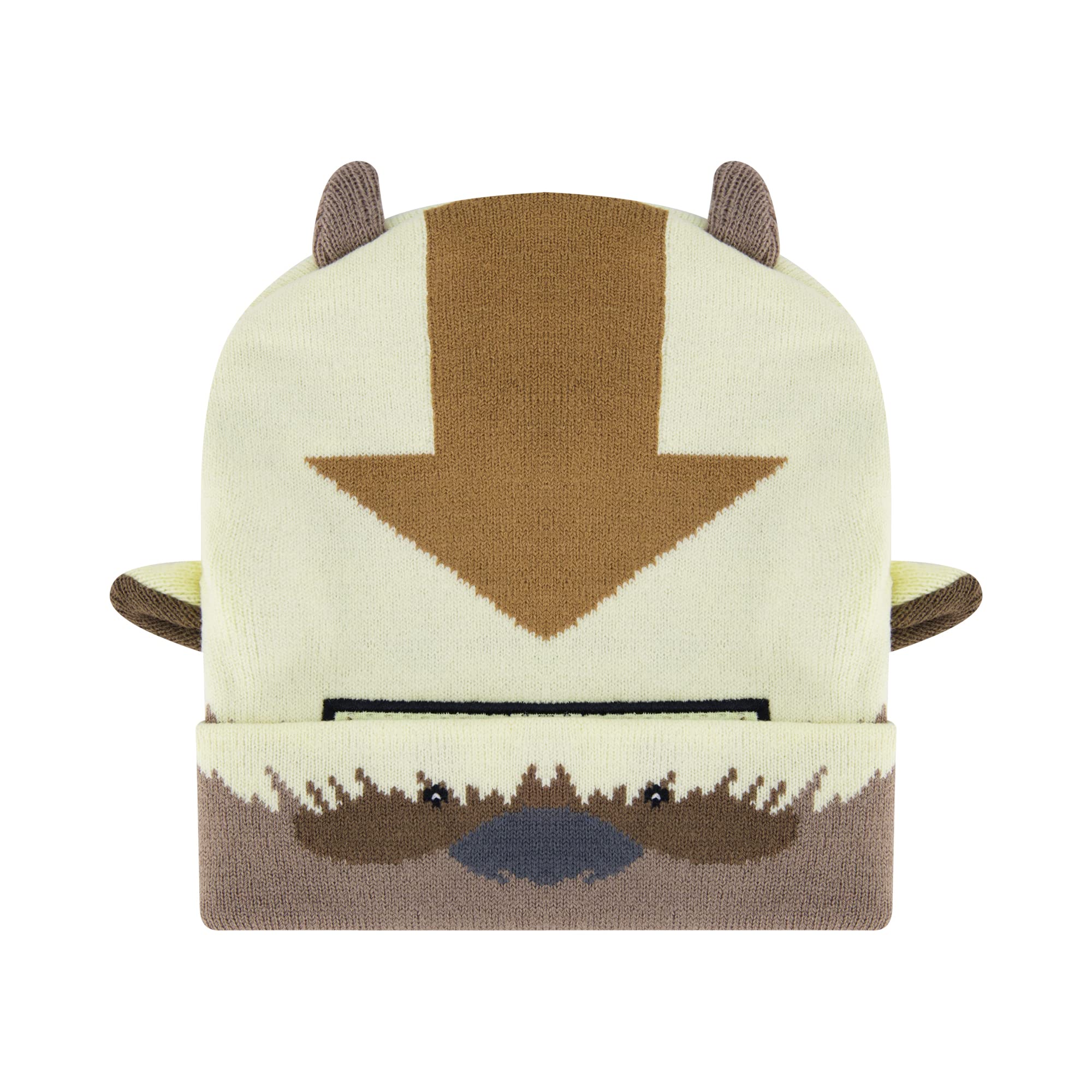 Concept OneAvatar The Last Airbender Knitted Winter with Cuff Beanie Hat, Multi, One Size