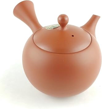 Japanese Teapot Kyusu/Tokoname Kiln/Potter: Jinsui / 10.1 fl oz