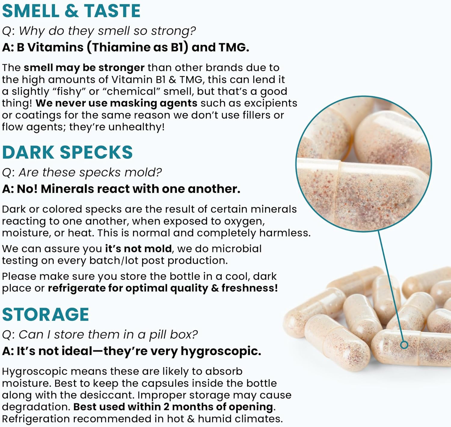 Pure Therapro Rx Methylated Multivitamin for Men and Women | Made in USA | Methyl Multi Without Iron Methyl B12 & Methylfolate | 120 Capsules, 2-Month Supply - Image 3