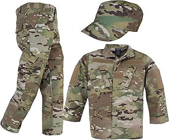 Kids Multicam Uniform 3 Piece Set Small 6-8