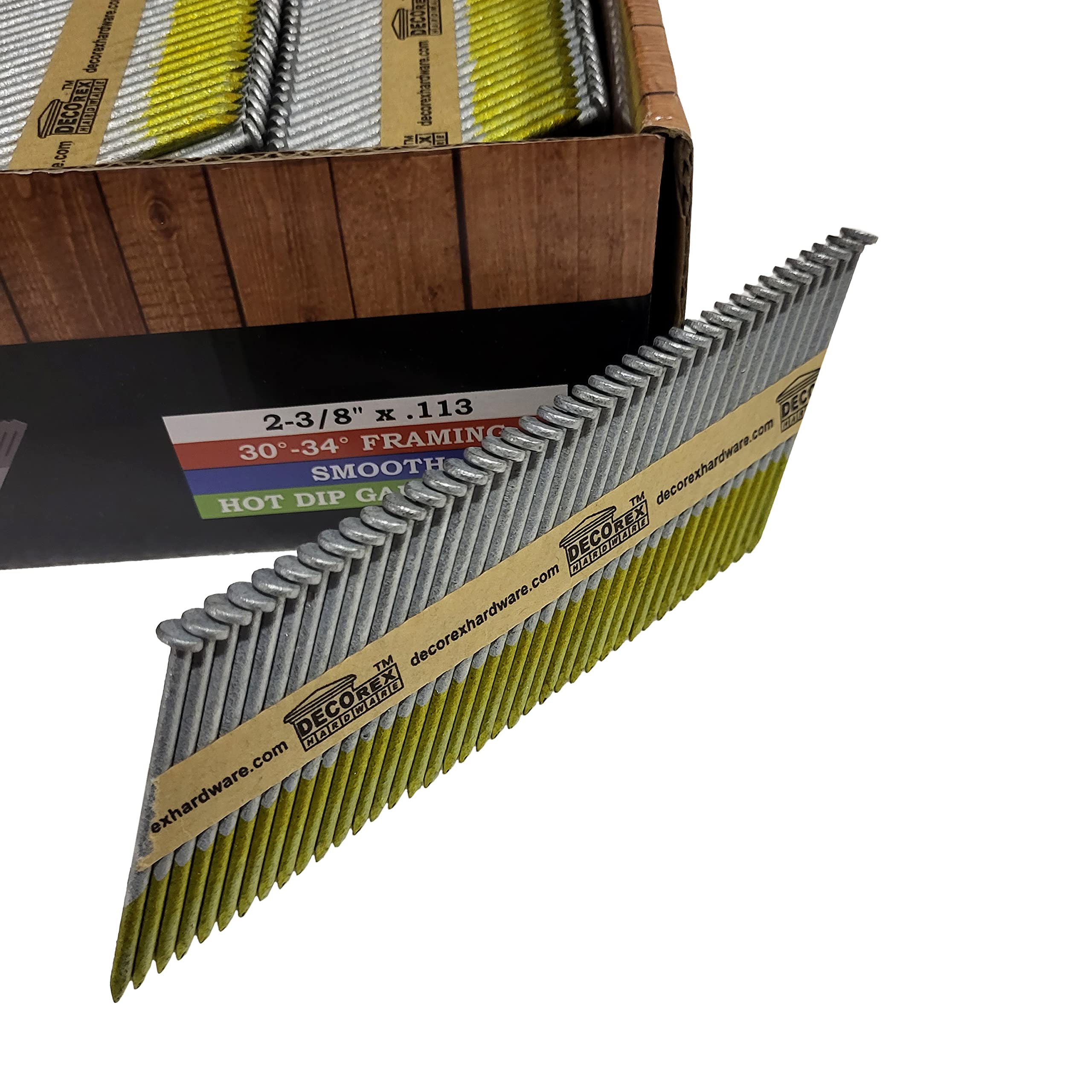 2-3/8 X .113 Ring Shank Framing Nails, Paper Strip Collated, Hot Dip Galvanized 30 34 Degree 2500pcs Box Dhsnr 238 113 5d988cbf Dd44 4a73 8152 Ba92254ba5b3.886475b47066bf12b9f1944c2d7fe298 2-3/8 X .113 Ring Shank Framing Nails, Paper Strip Collated, Hot Dip Galvanized 30 34 Degree 2500pcs Box Dhsnr 238 113 5d988cbf Dd44 4a73 8152 Ba92254ba5b3.886475b47066bf12b9f1944c2d7fe298