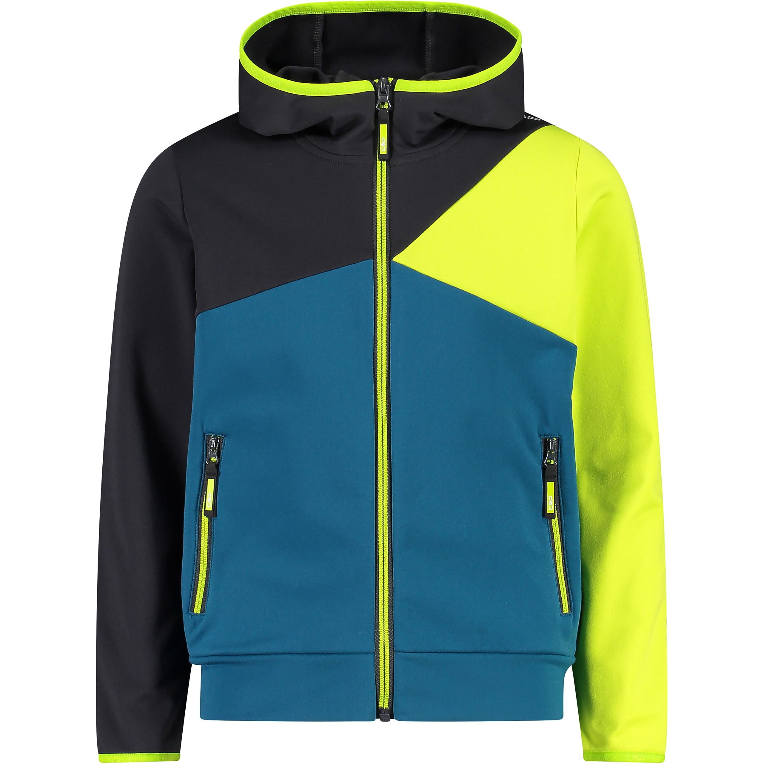 CMP Felpa In Pile Stretch Da Bambini Con Cappuccio Fisso Felpa Unisex - Bambini e ragazzi