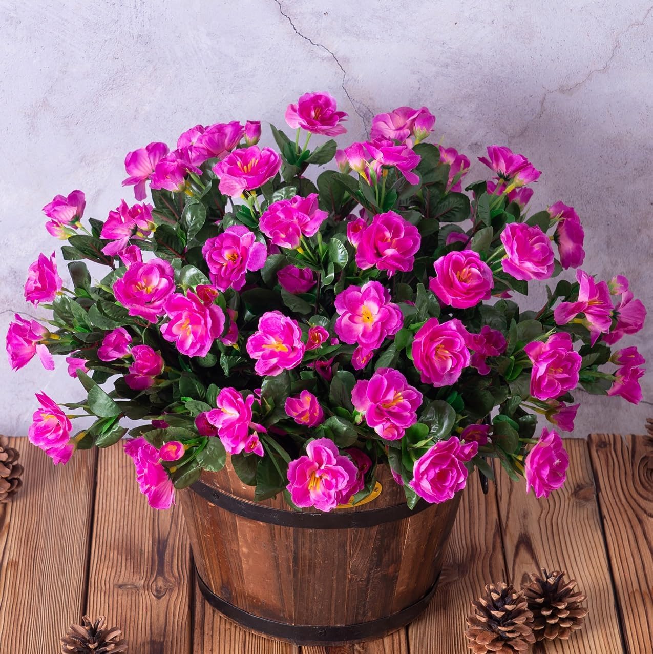 Artificial Faux Outdoor Flowers Plants for Spring