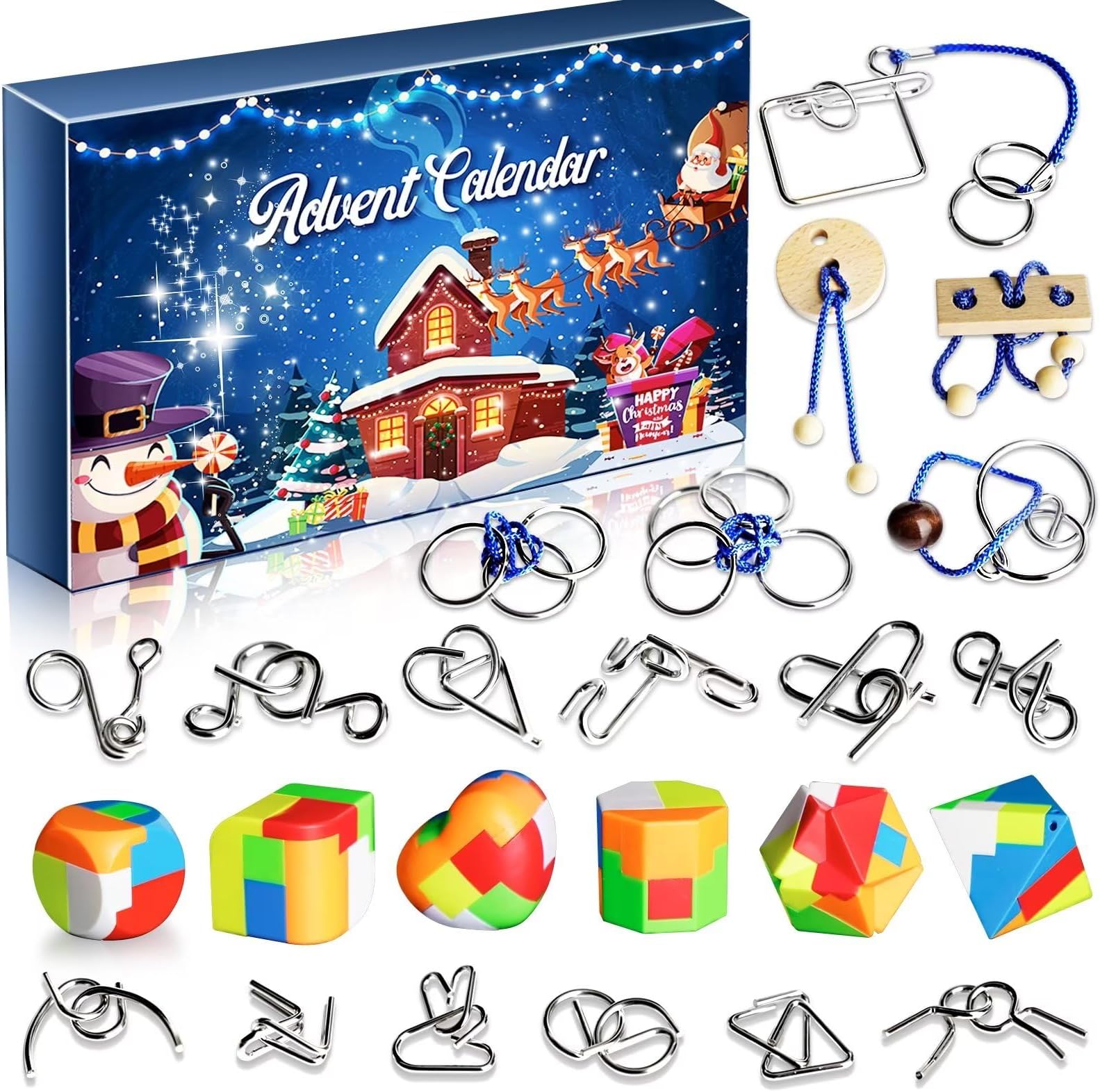TEYOK Advent Calendar 2023, Advent Calendar Jewelry for