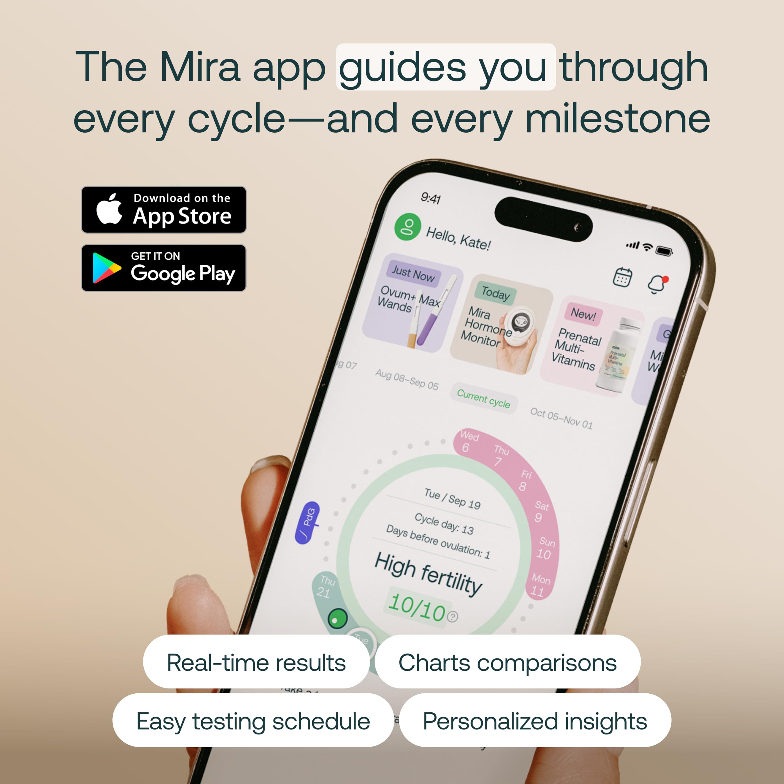 Mira Fertility Plus Monitor Kit Ovulation Prediction 20 Wands product thumbnail 8