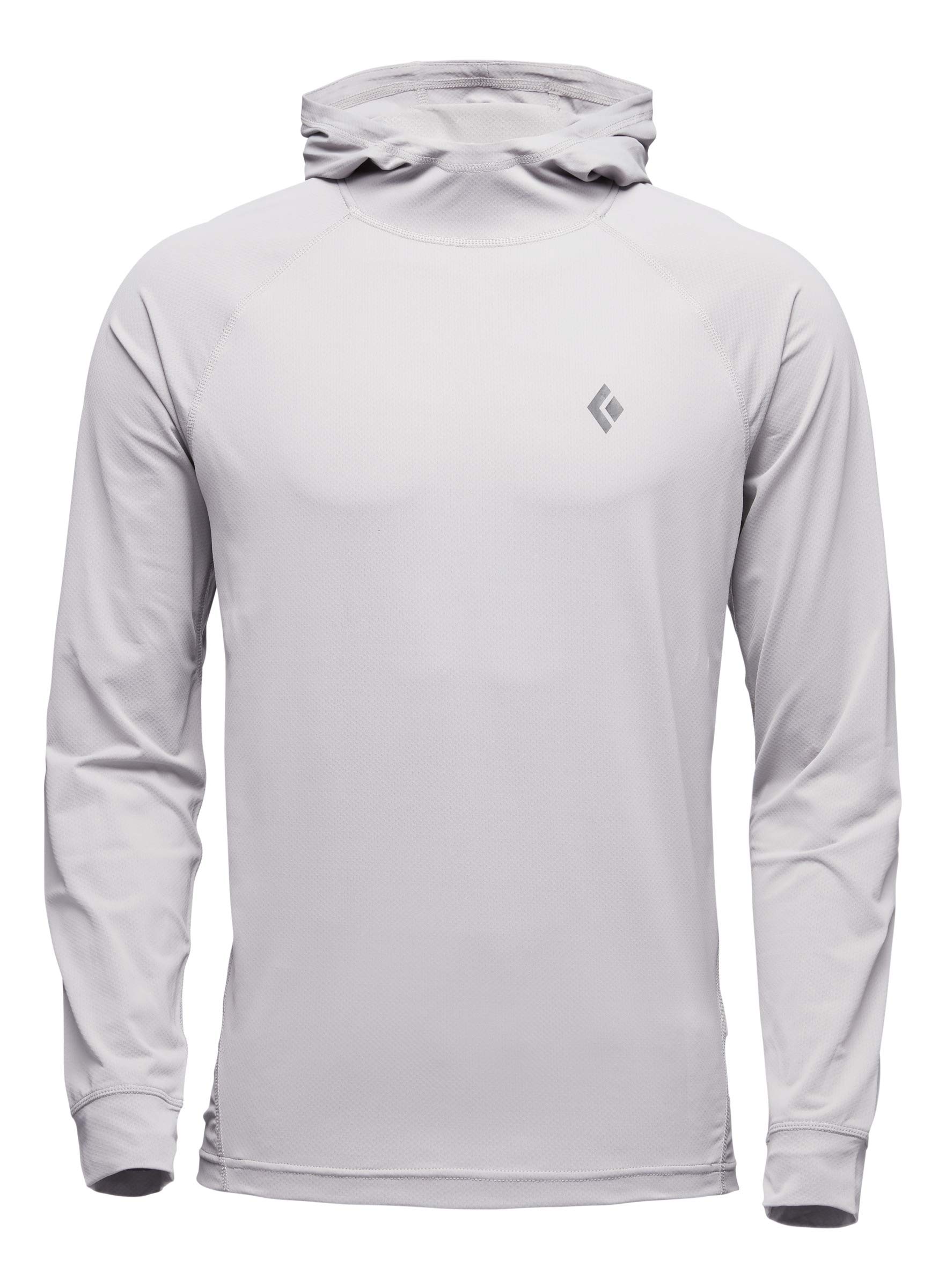 Black Diamond Equipment - Men's Long Sleeve Alpenglow Hoody - Nickel - Large