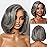 LUVME HAIR 10Inch Body Wave Bob Wig Human Hair Glueless Pre Cut 4x4 Closure Wig Mid Parted Short Lace Front Wigs
