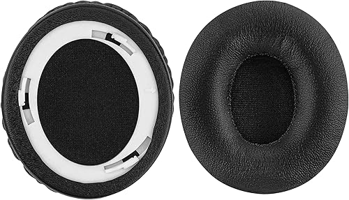 Miniatura 2 de Geekria QuickFit - Almohadillas de repuesto de cuero proteico para Beat S0lO HD 810-00012-00 almohadillas para auriculares en la oreja piezas de