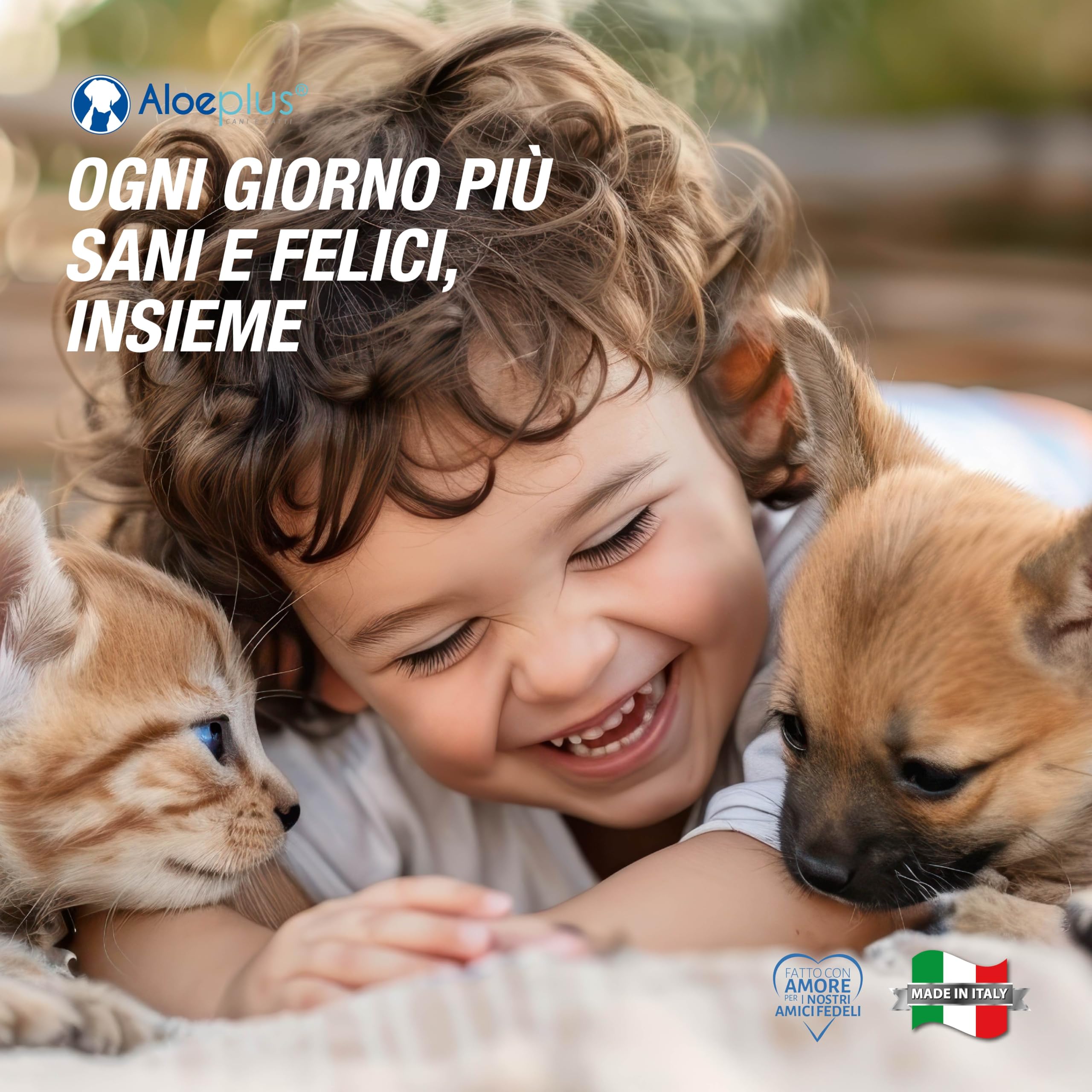 ALOEPLUS EpaPet - Integratore Naturale in Capsule per il Fegato di Cani e Gatti, con Cardo Mariano, Betaina e Vitamine, Senza Additivi Chimici, Dosaggio Personalizzato, 60 Capsule (0-10 kg)