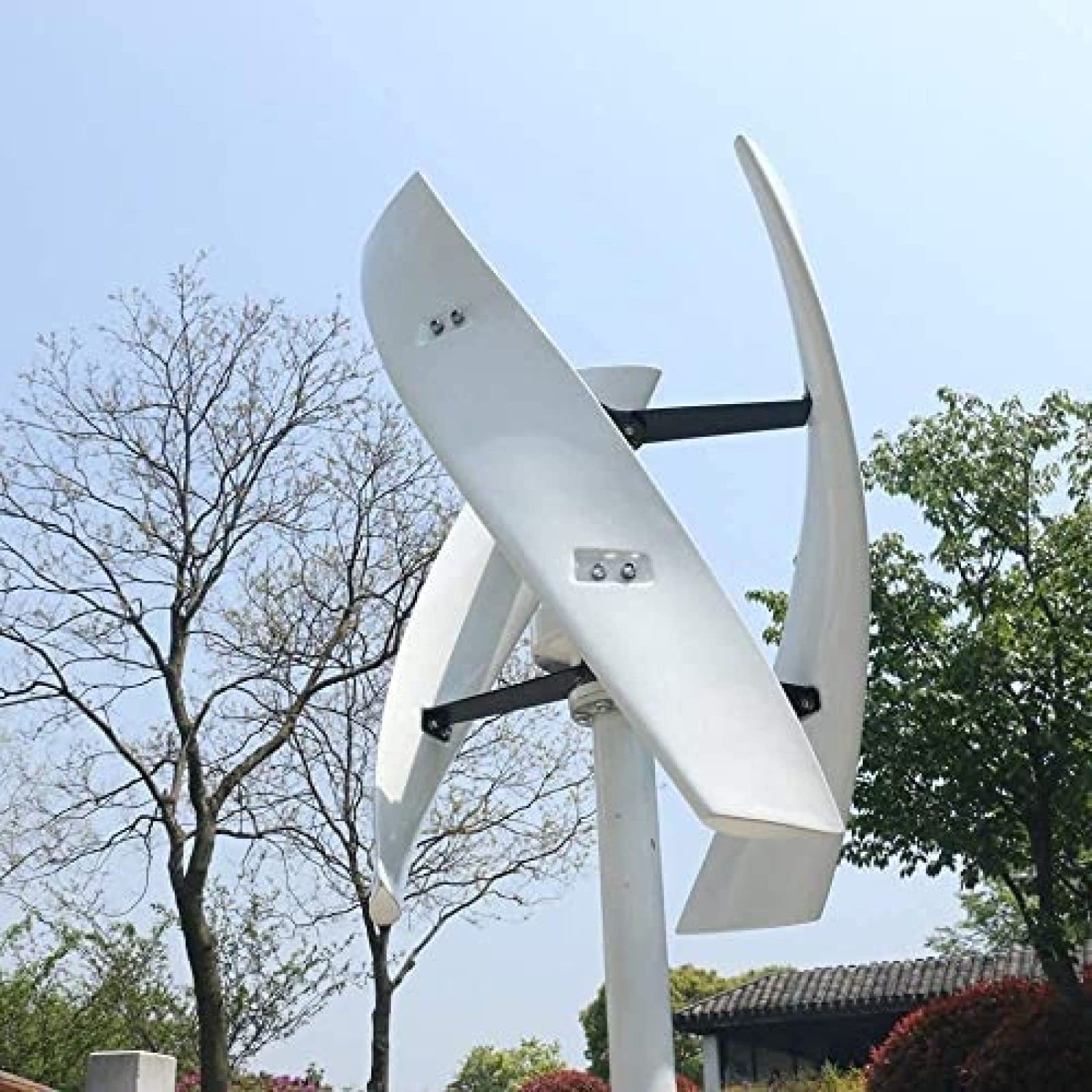 CHUNTIANMEI Générateur Éolienne 12V 24V 48V 220V Kit Générateur Turbine Éolienne 3000W 3 Pales