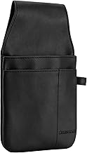 Professional Black Faux Leather Waiter Bag | Waiter Bag, Waiter Waist Bag, Belt Bag, Catering Bag