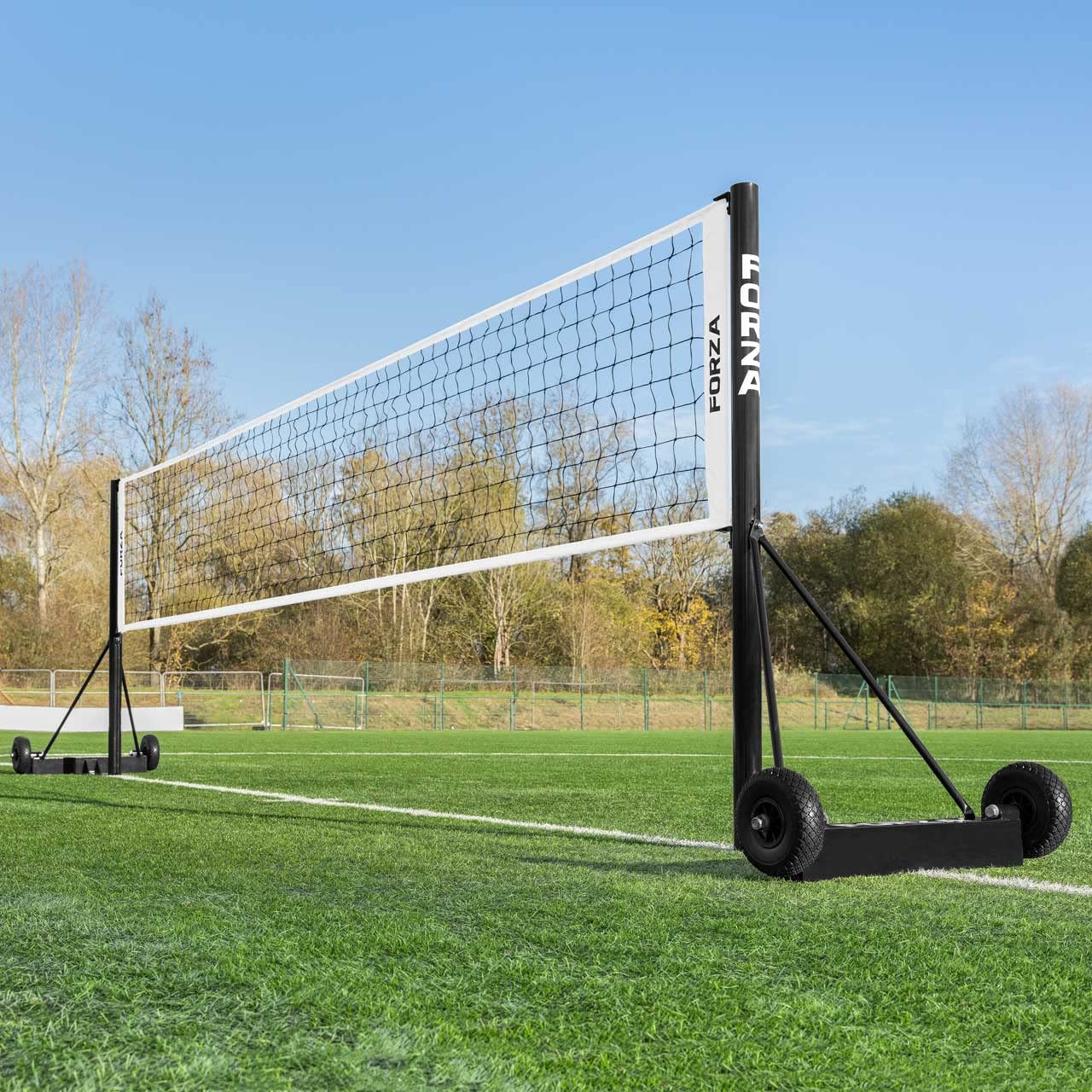 FORZA Przenośna siatka do tenisa piłkarskiego Pro – regulowana wysokość (1-1,9 m) – używana przez profesjonalistów