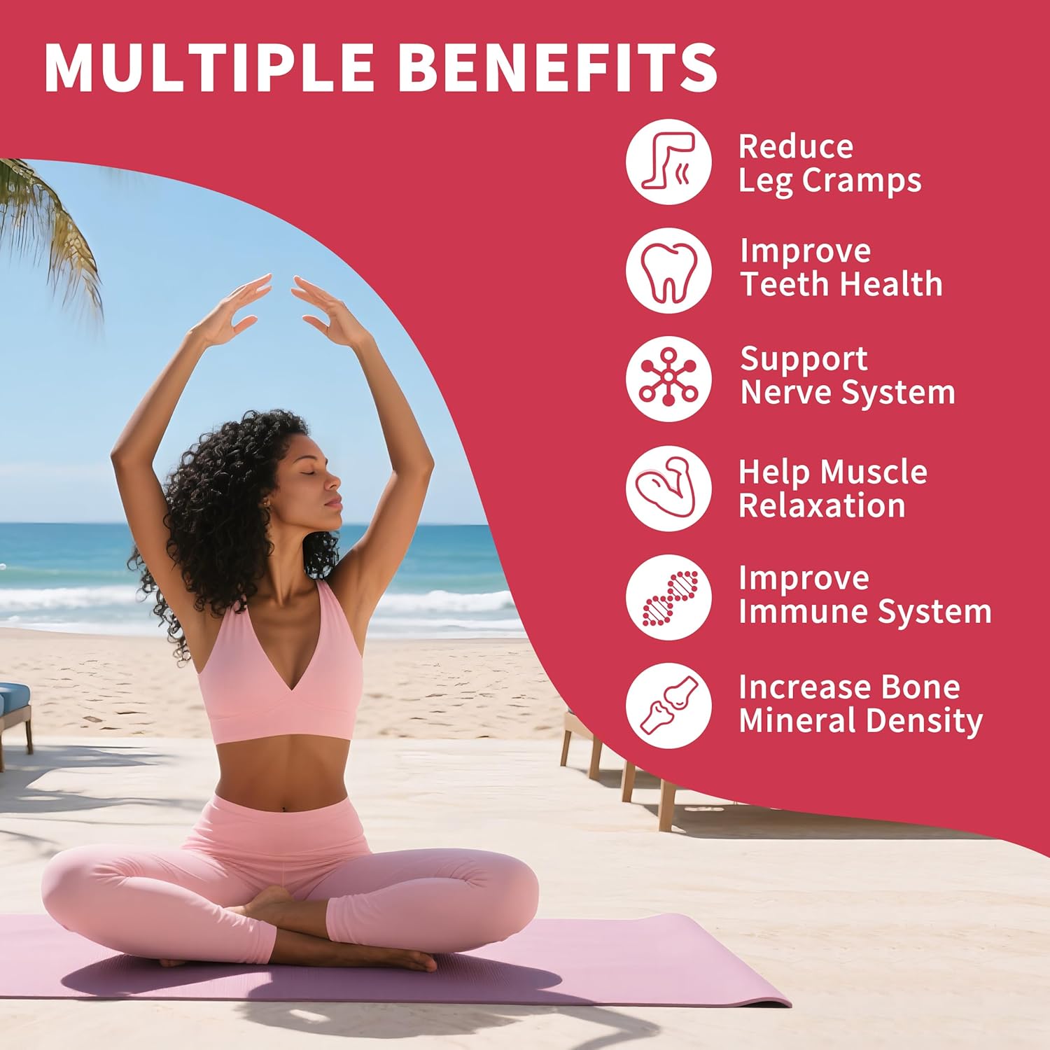 (2 Pack) Calcium Citrate 1200 mg Gummies Supplements for Women & Men,Pure Calcium Citrate Gummies for Bone, Muscle & Immune Support - Easy to Digest, Sugar Free,Vegan,Peach Flavor,60 Day Supply - Image 2