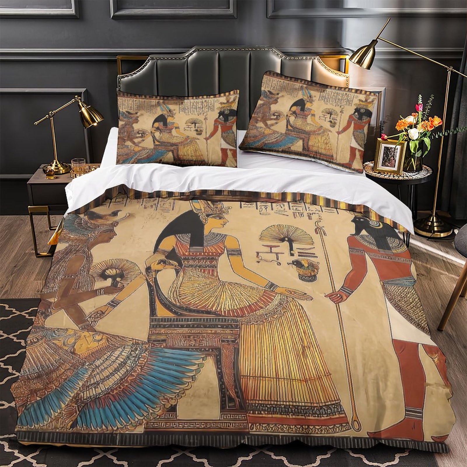 Housse de couette plan d'hélicoptère parure de lit microfibre king 220x240cm