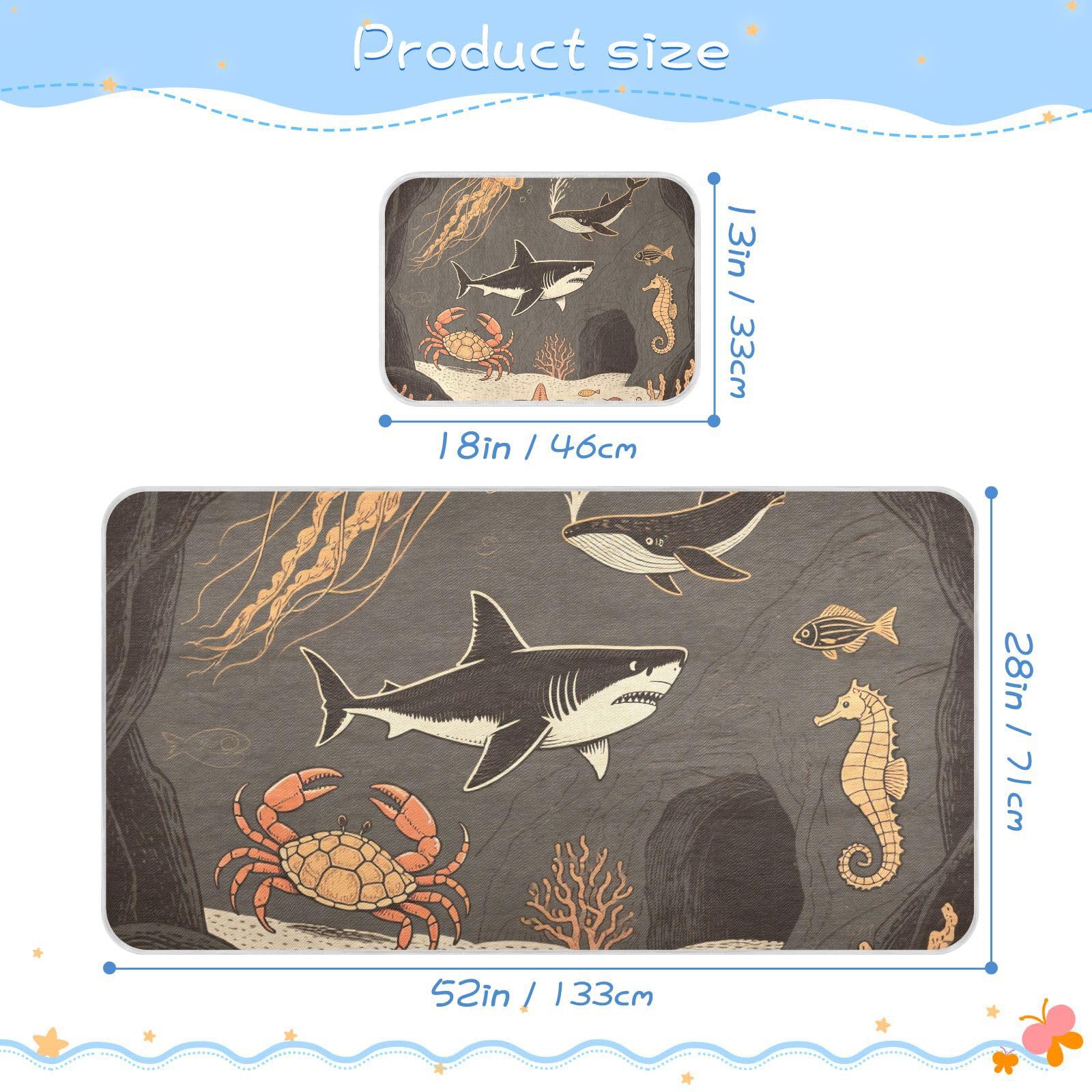 Cooling Baby Waterproof Crib Mattress Cover 28