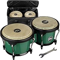 Vista 13 de Meinl Percussion HB100SNT-M bongós de madera natural de 6 3/4 y 8 pulgadas, Negro