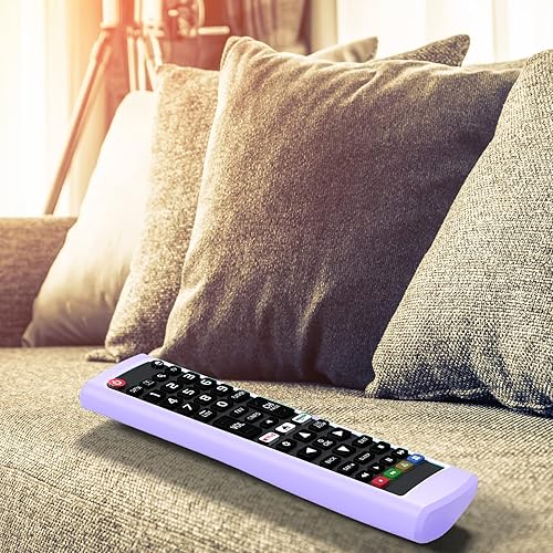 Miniatura 2 de AKB75095307 AKB75375604 AKB74915305 - Funda de silicona de repuesto para mando a distancia LG TV, color azul oscuro y morado