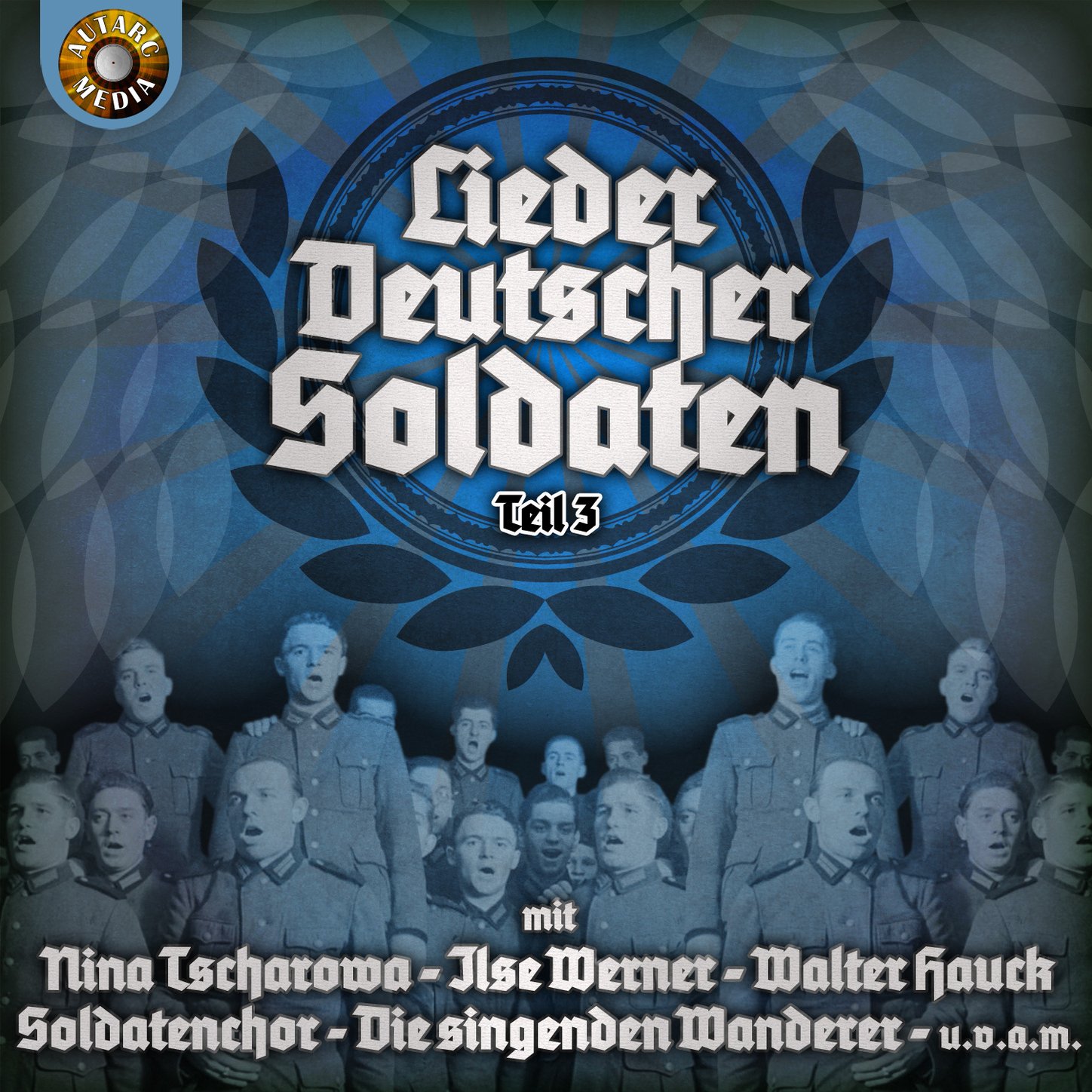 Soldatenchor und kleines Orchester